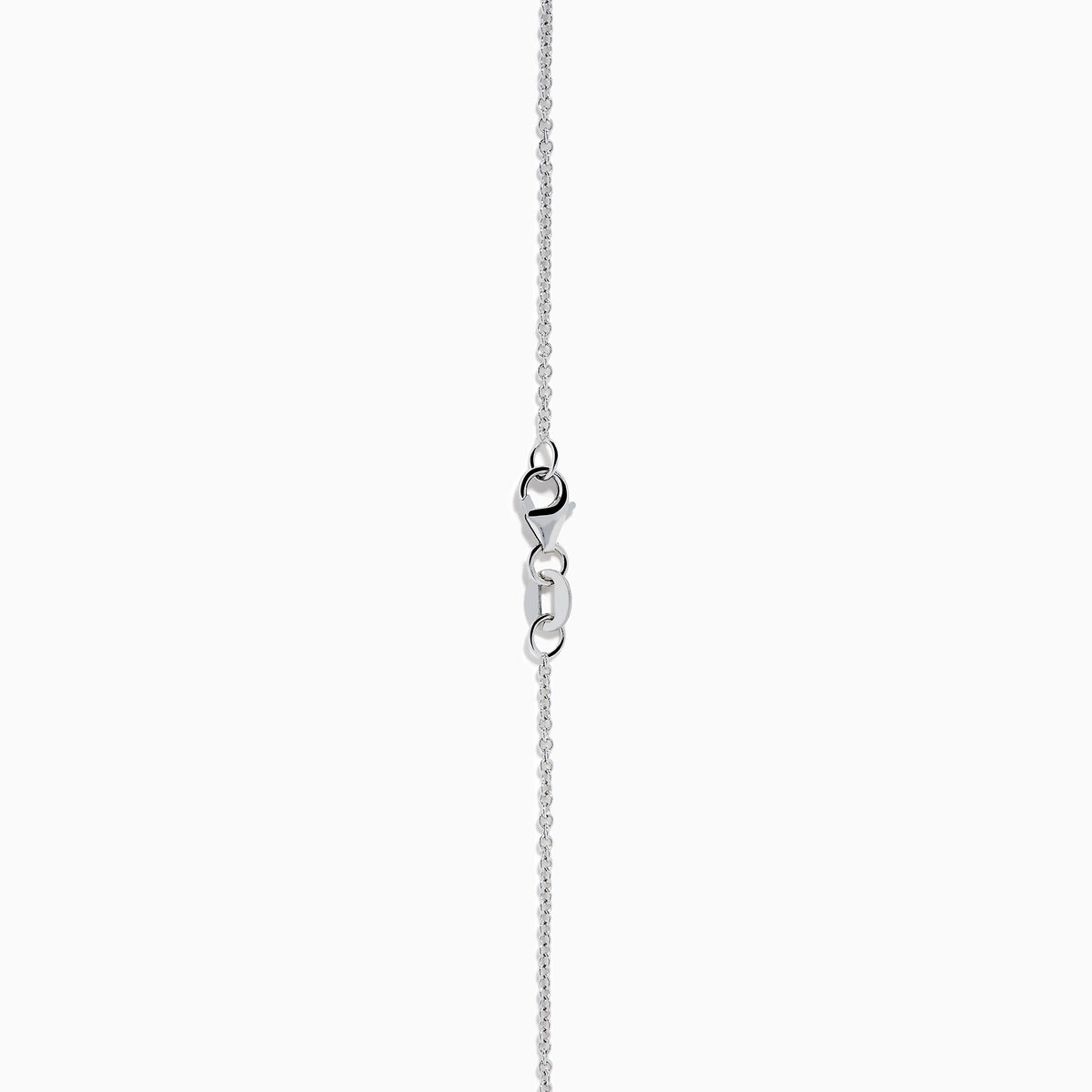 Effy Hematian18K White Gold Emerald and Diamond Halo Pendant