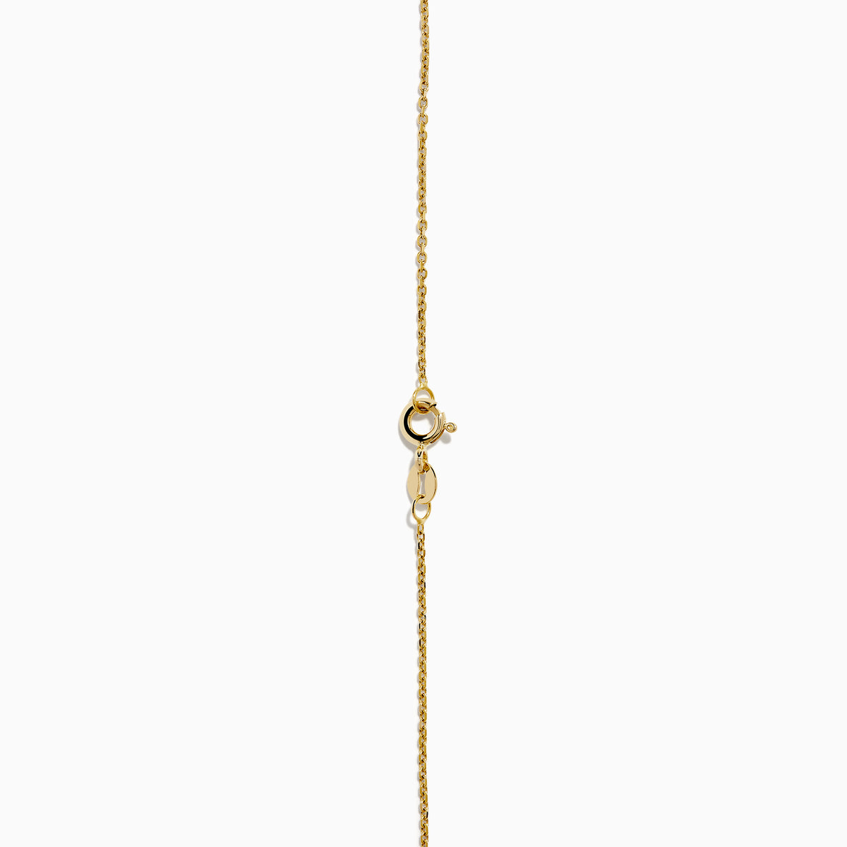 Elegant and minimalistic, the DOro 14K Yellow Gold Diamond Cluster Disc Necklace features a thin chain and a round pendant with sparkling diamonds, bordered by a delicate gold beaded edge.