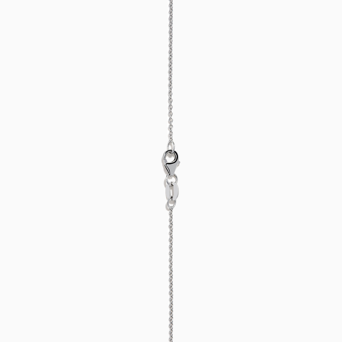 The 14K White Gold Pink Diamond Love Knot Pendant features intertwined rose gold and white gold tones with a polished, textured finish, delicately centered on a silver chain.