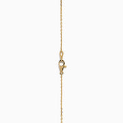Lab Grown Diamond Bezel-Set Station Necklace in 14K Yellow Gold