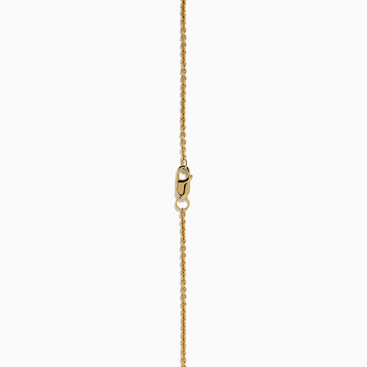 Lab Grown Diamond Bezel-Set Dangle Station Necklace in 14K Yellow Gold