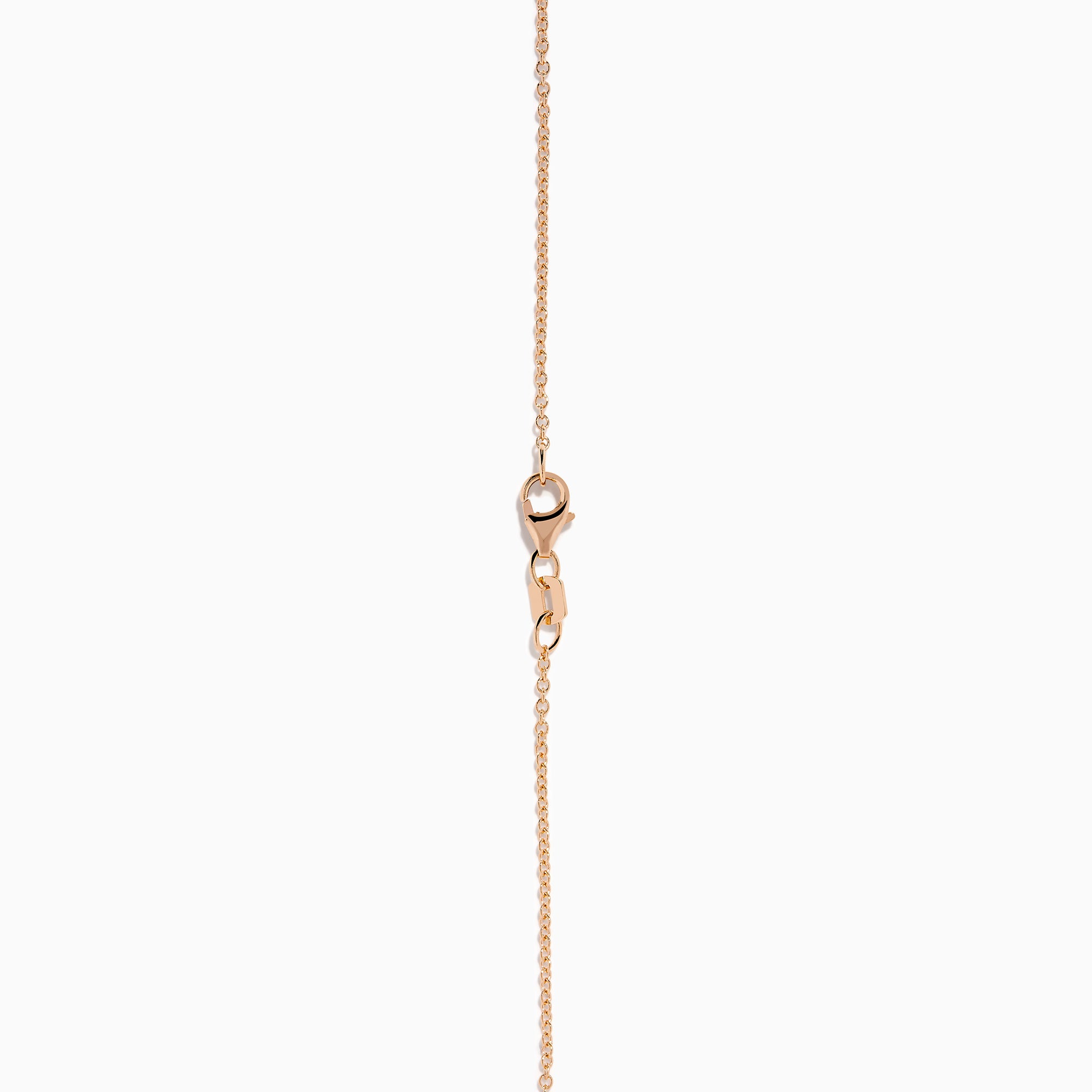 The Pave Rose 14K Rose Gold Diamond Multi Butterfly Pendant features a rose gold chain with a butterfly pendant adorned with sparkling white diamonds in a cascading design, set against a plain white background.