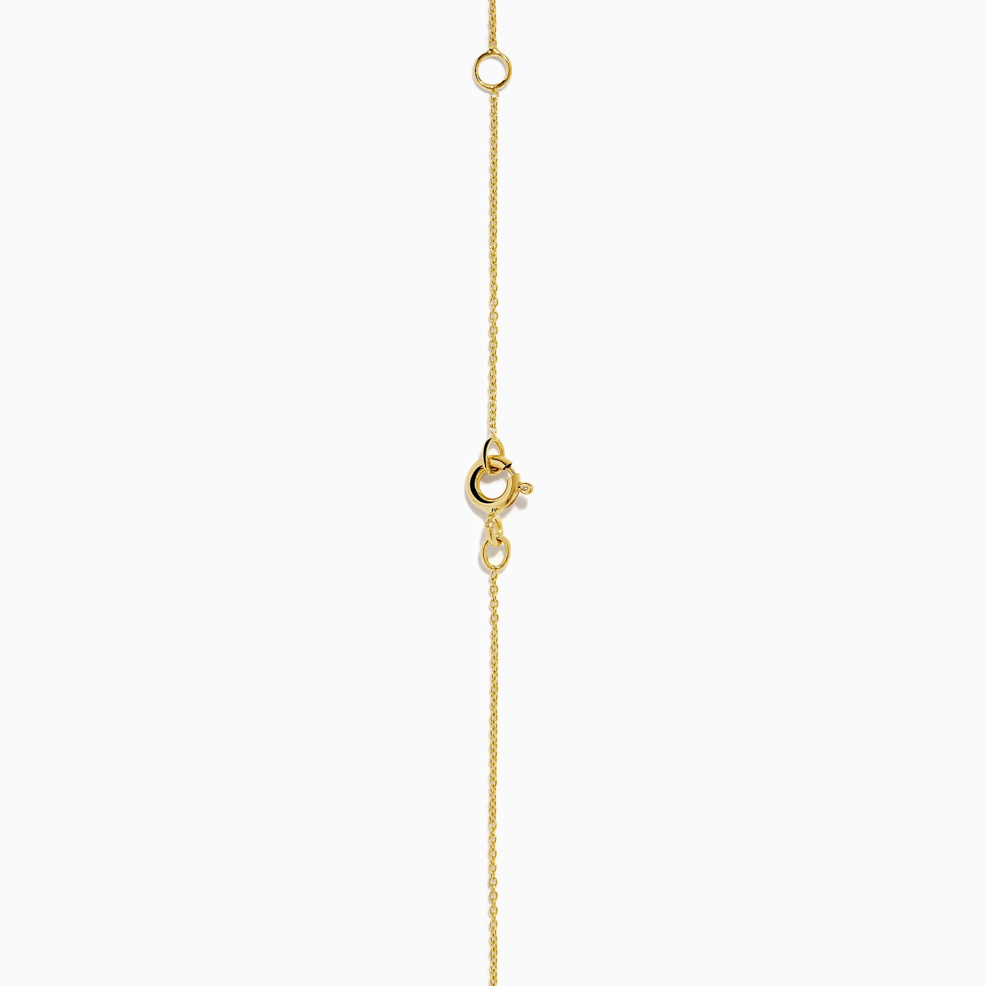 14K Yellow Gold Ruby, Diamond, and Enamel Pendant featuring a delicate gold chain, round pendant with blue and green enamel, a central ruby teardrop, and a sunburst of small clear stones.