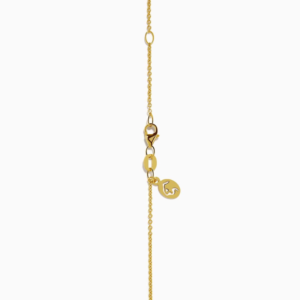 The DOro 14K Yellow Gold Diamond Circle Pendant features a large sunburst design with sparkling diamonds and an open center that adds elegant style.