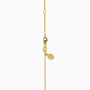 The DOro 14K Yellow Gold Diamond Circle Pendant features a large sunburst design with sparkling diamonds and an open center that adds elegant style.
