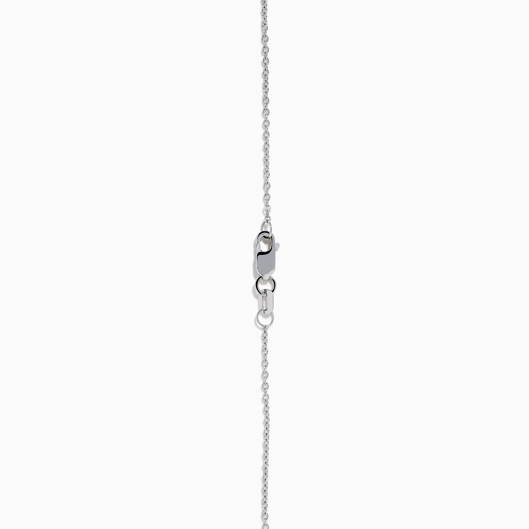 The 14K White Gold Diamond Bezel Halo Pendant features a delicate white gold chain with a round, flower-like diamond pendant, showcasing a central diamond surrounded by a halo of smaller diamonds.