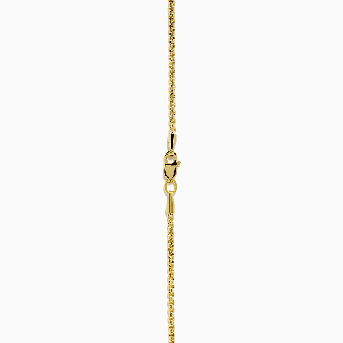 A 14K yellow gold agate and diamond pendant necklace with a rectangular black agate, gold starburst design, and a small central diamond, shown on a plain white background.