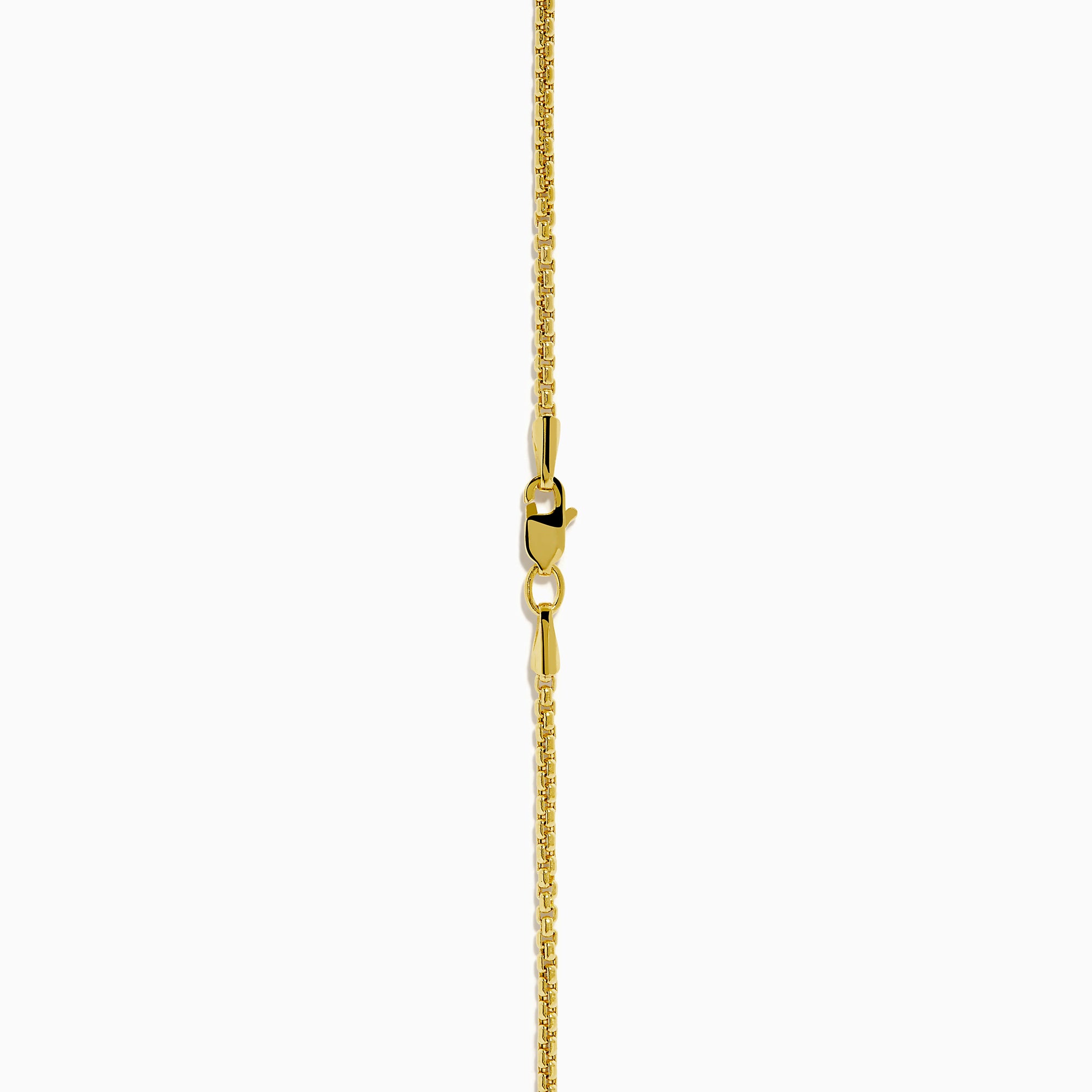 The Men's 14K Yellow Gold Brown Diamond Dog Tag Pendant features rows of small round brown diamonds set in a precise grid on a rectangular yellow gold dog tag.
