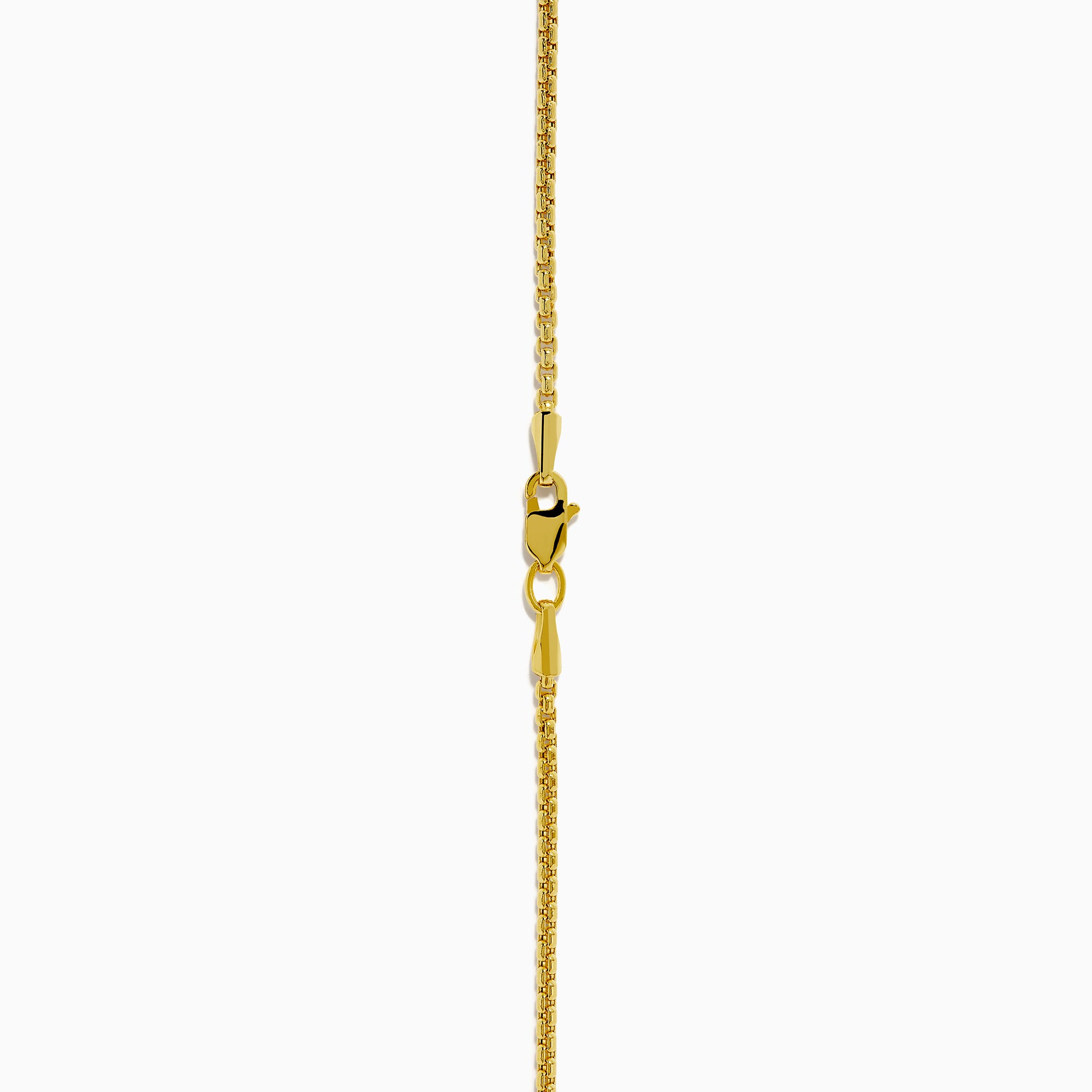 The Novelty 14K Yellow Gold Black and White Diamond Star of David Pendant features a yellow gold chain and pendant with diamond accents, displayed against a white background.