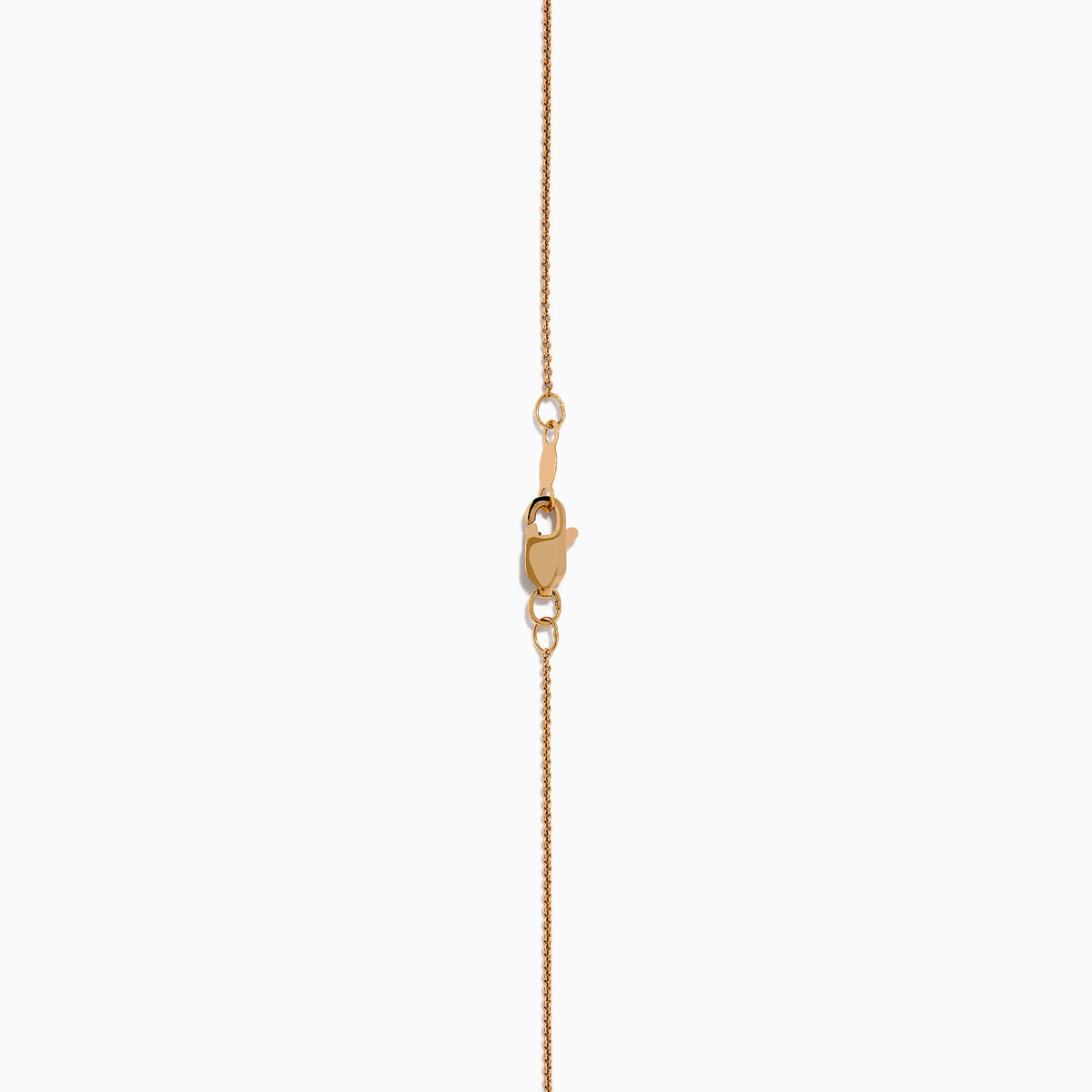 The 14K Rose Gold Brown and White Diamond Halo Pendant features an oval brown and white diamond surrounded by small clear stones in a decorative setting.