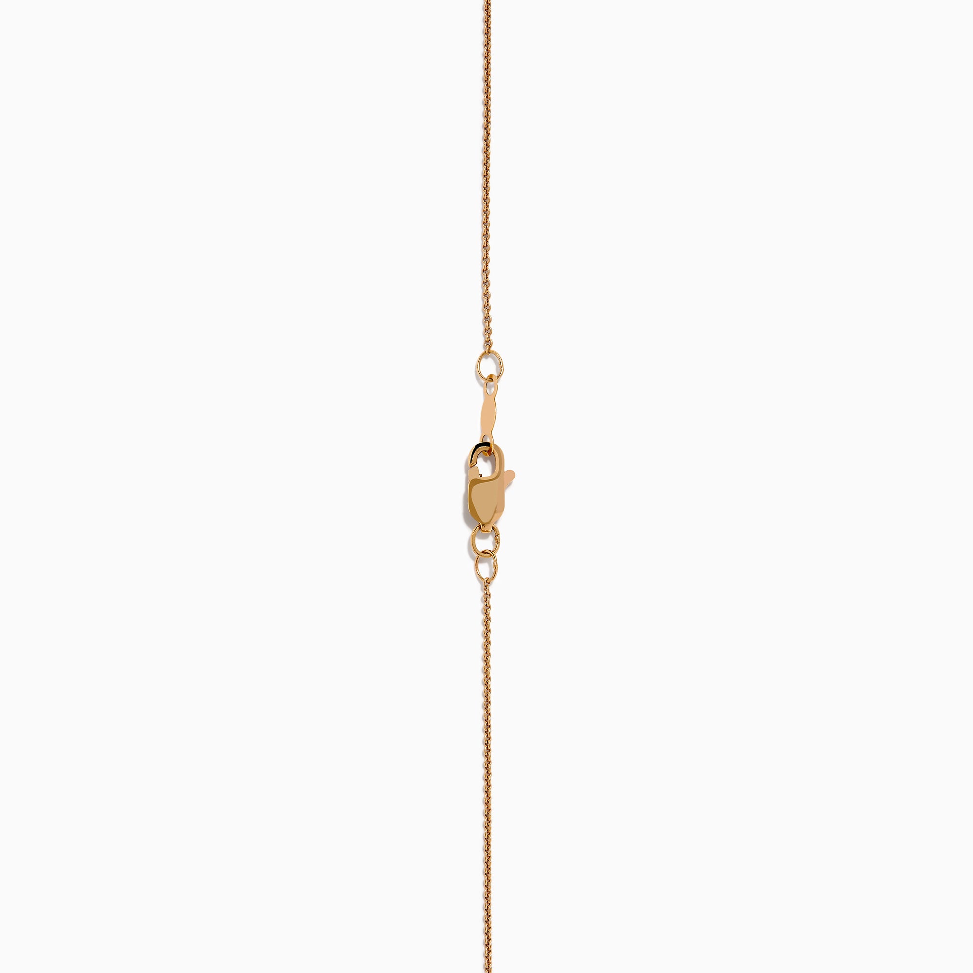 The 14K Rose Gold Brown and White Diamond Halo Pendant features an oval brown and white diamond surrounded by small clear stones in a decorative setting.