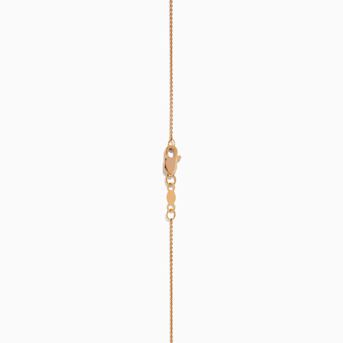 The Espresso 14K Rose Gold Brown and White Diamond Pendant features a square design with a central espresso gemstone, surrounded by clear sparkling stones on a rose gold chain.