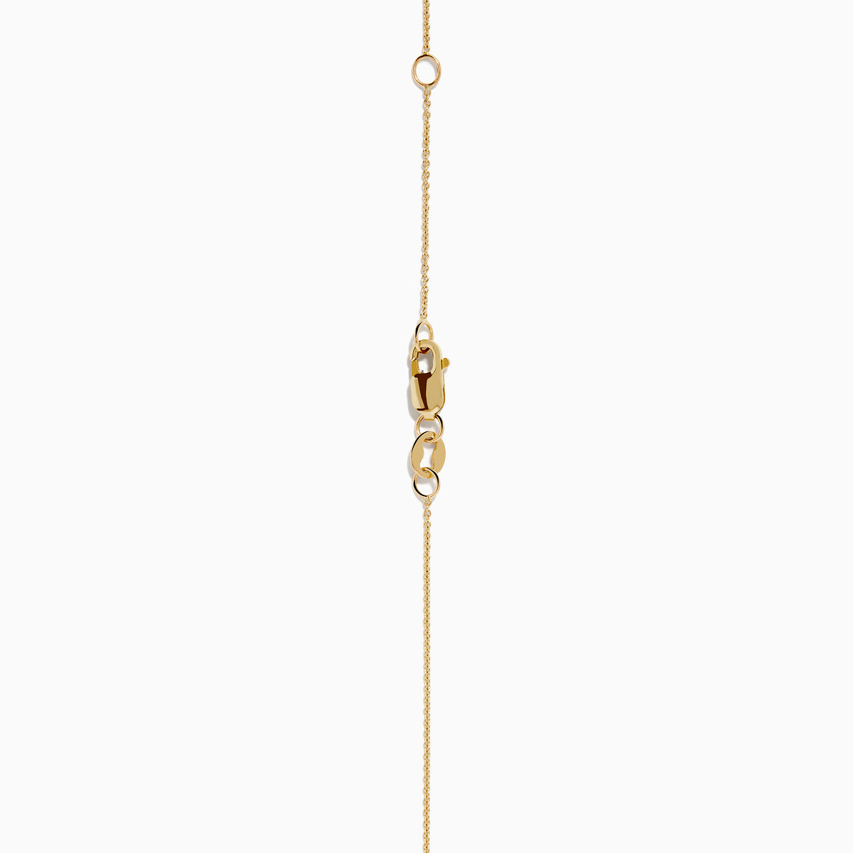 The 14K Yellow Gold Brown and White Diamond Pendant features a delicate gold chain with a central brown diamond, accented by smaller white diamonds in a floral-inspired design.