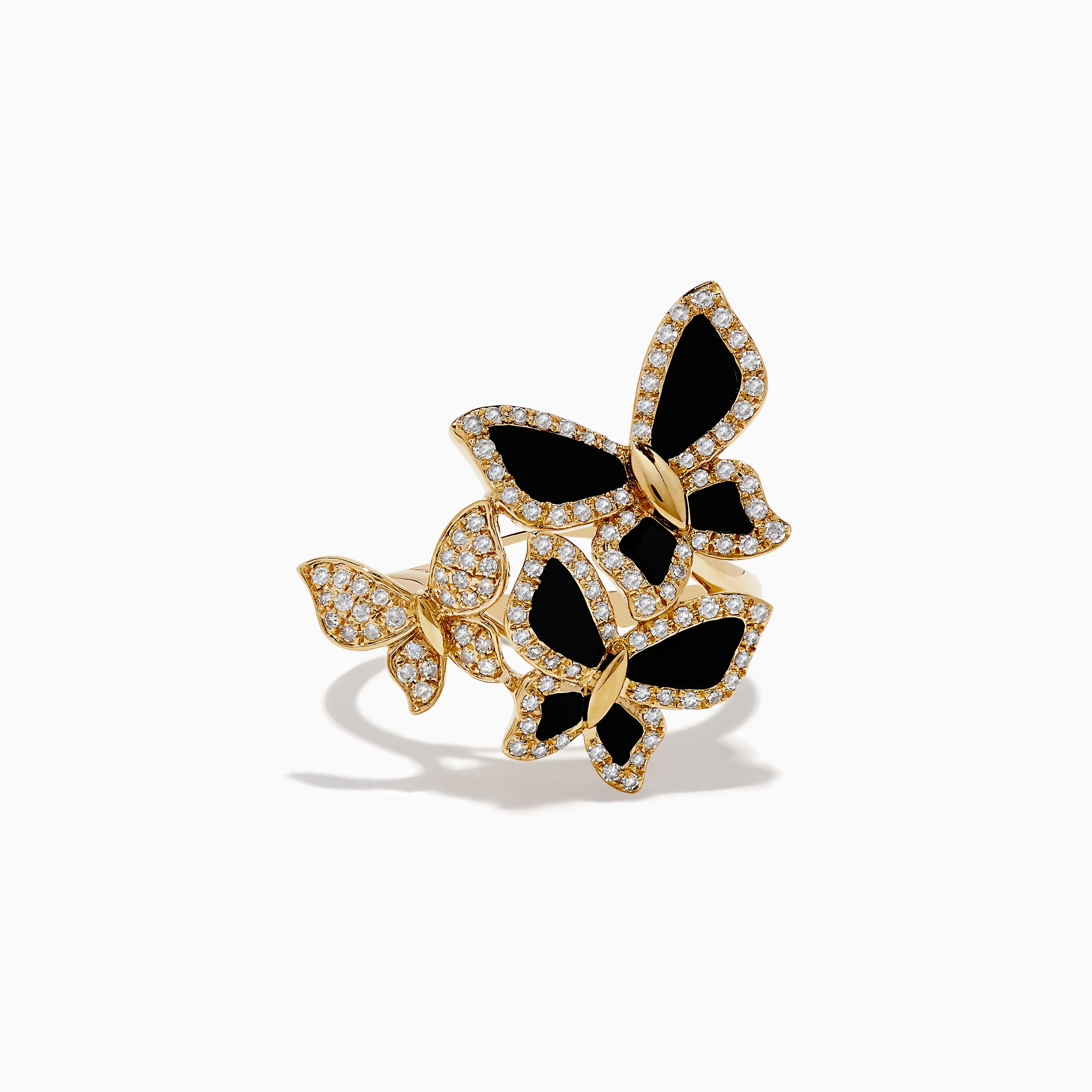 24K Yellow Gold Filled Big Butterfly Ring – Regal Collective