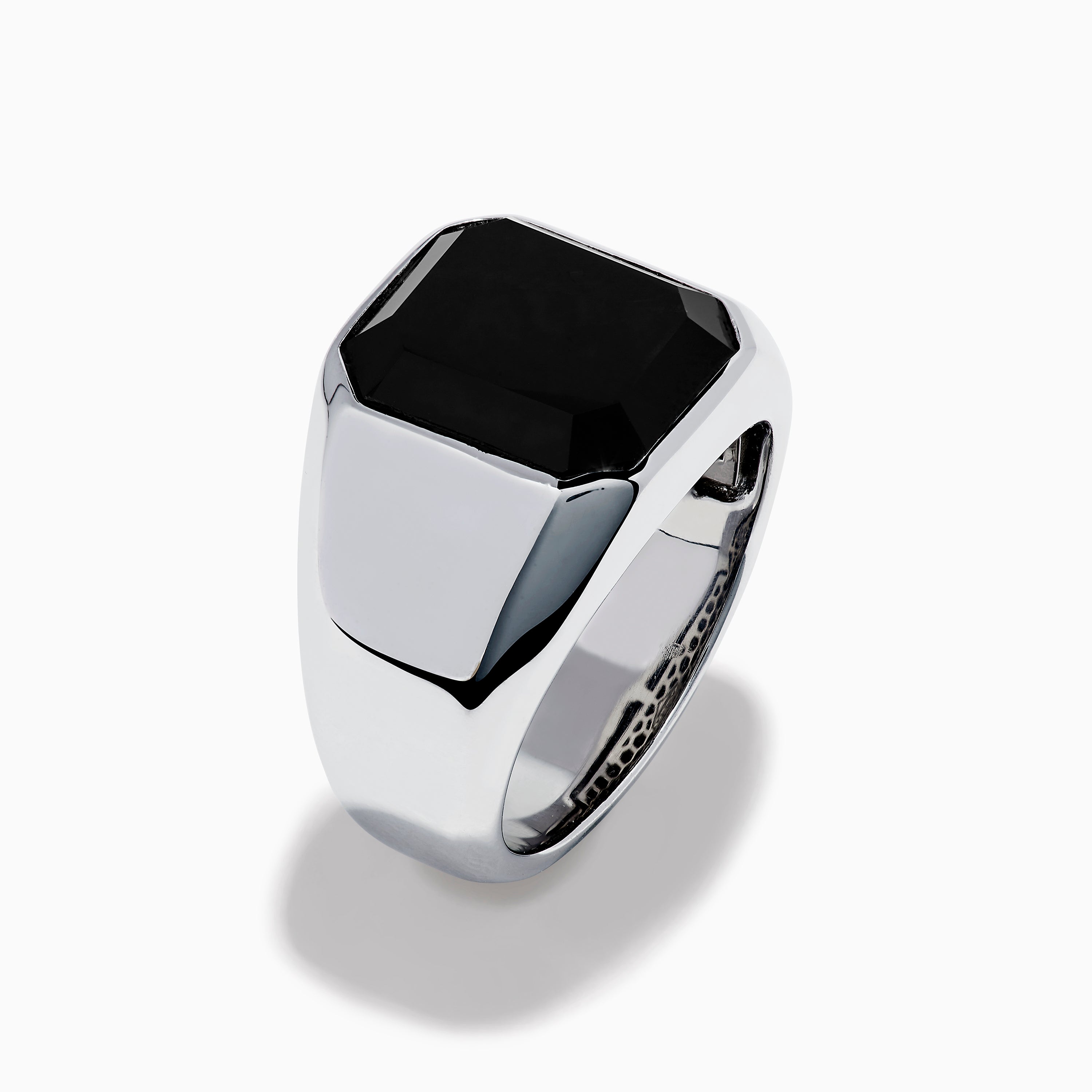 Men's 925 Sterling Silver Onyx Ring – effyjewelry.com