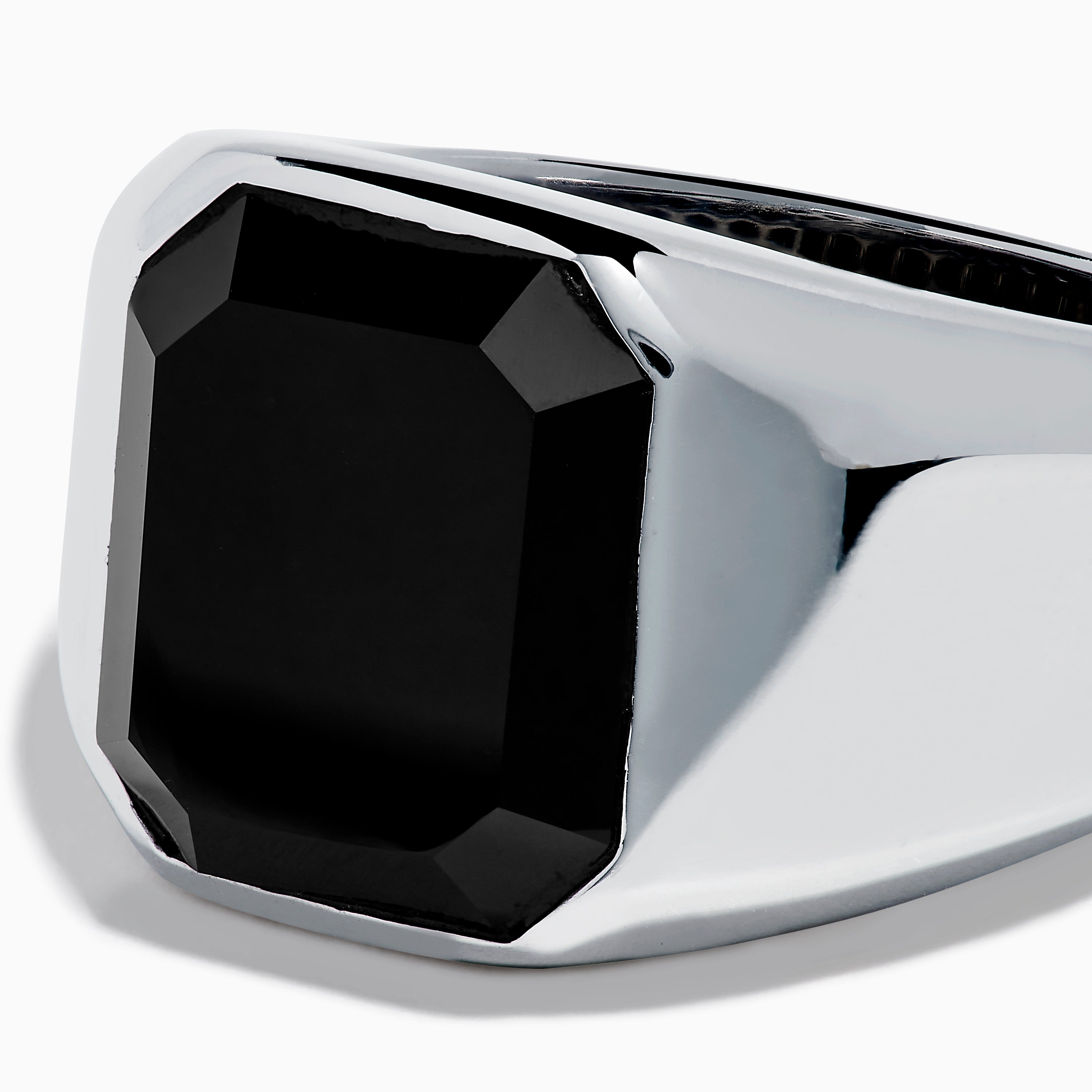 Men's 925 Sterling Silver Onyx Ring – effyjewelry.com