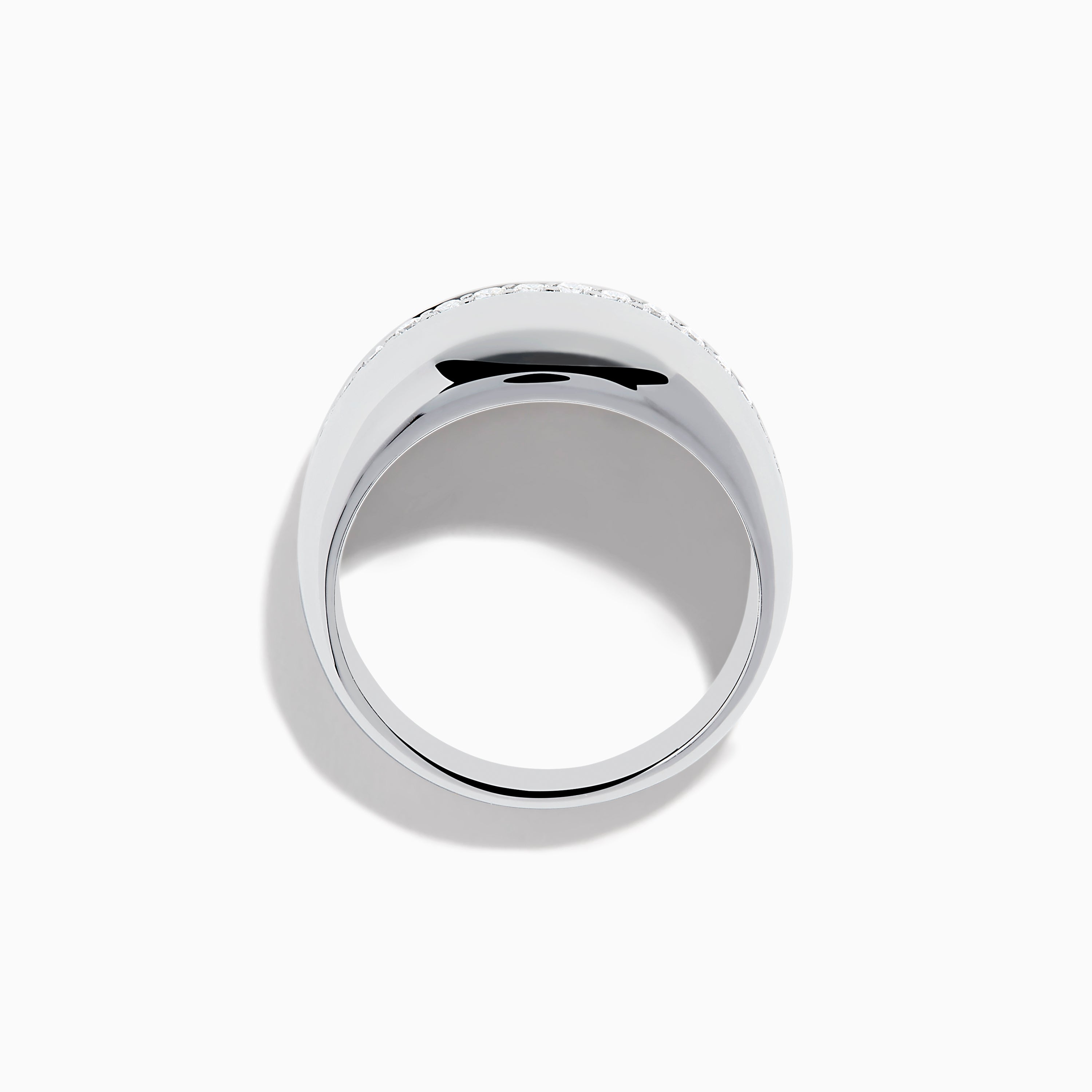 925 Sterling Silver Diamond Wide Dome Ring – effyjewelry.com