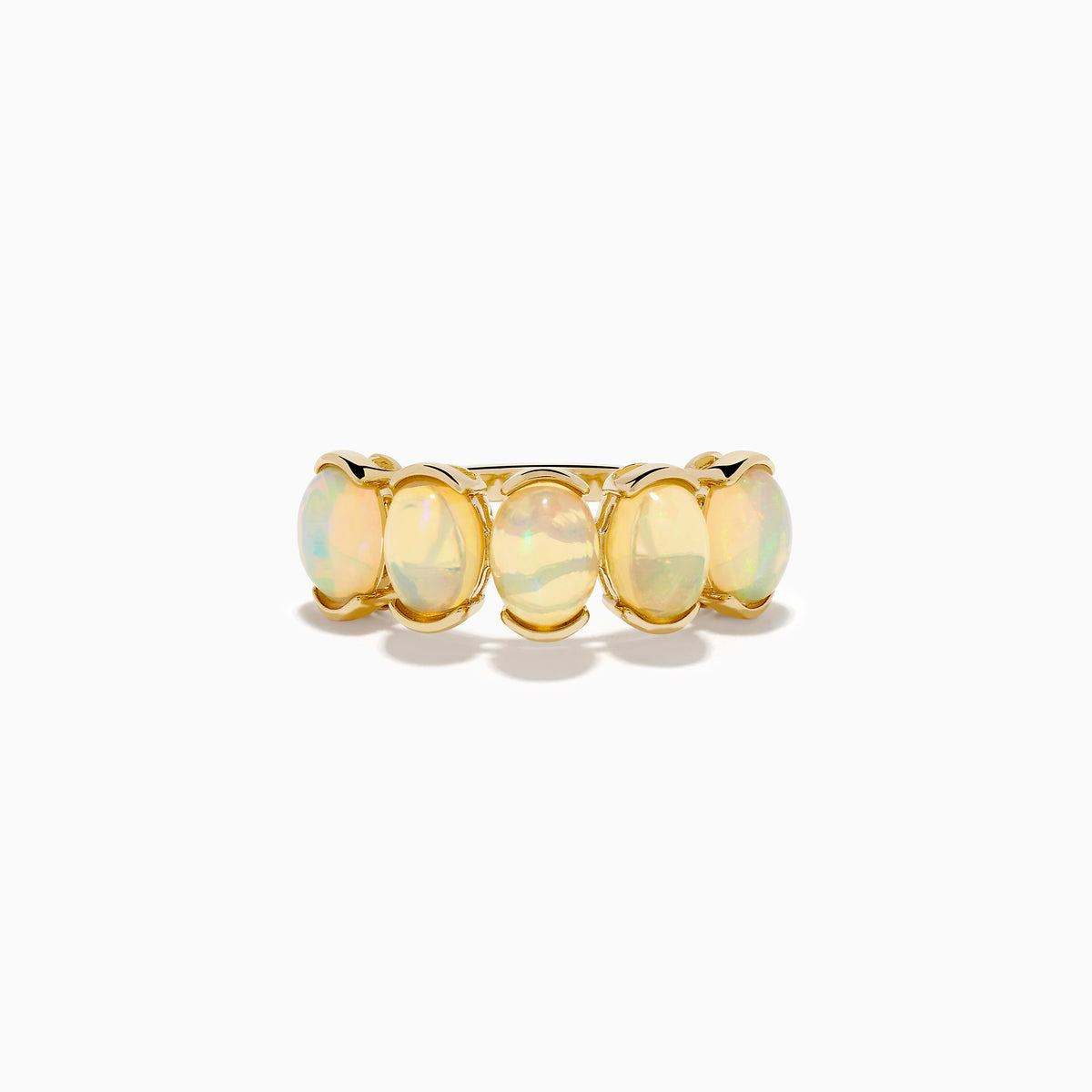 14K Yellow Gold Opal Five-Stone Ring