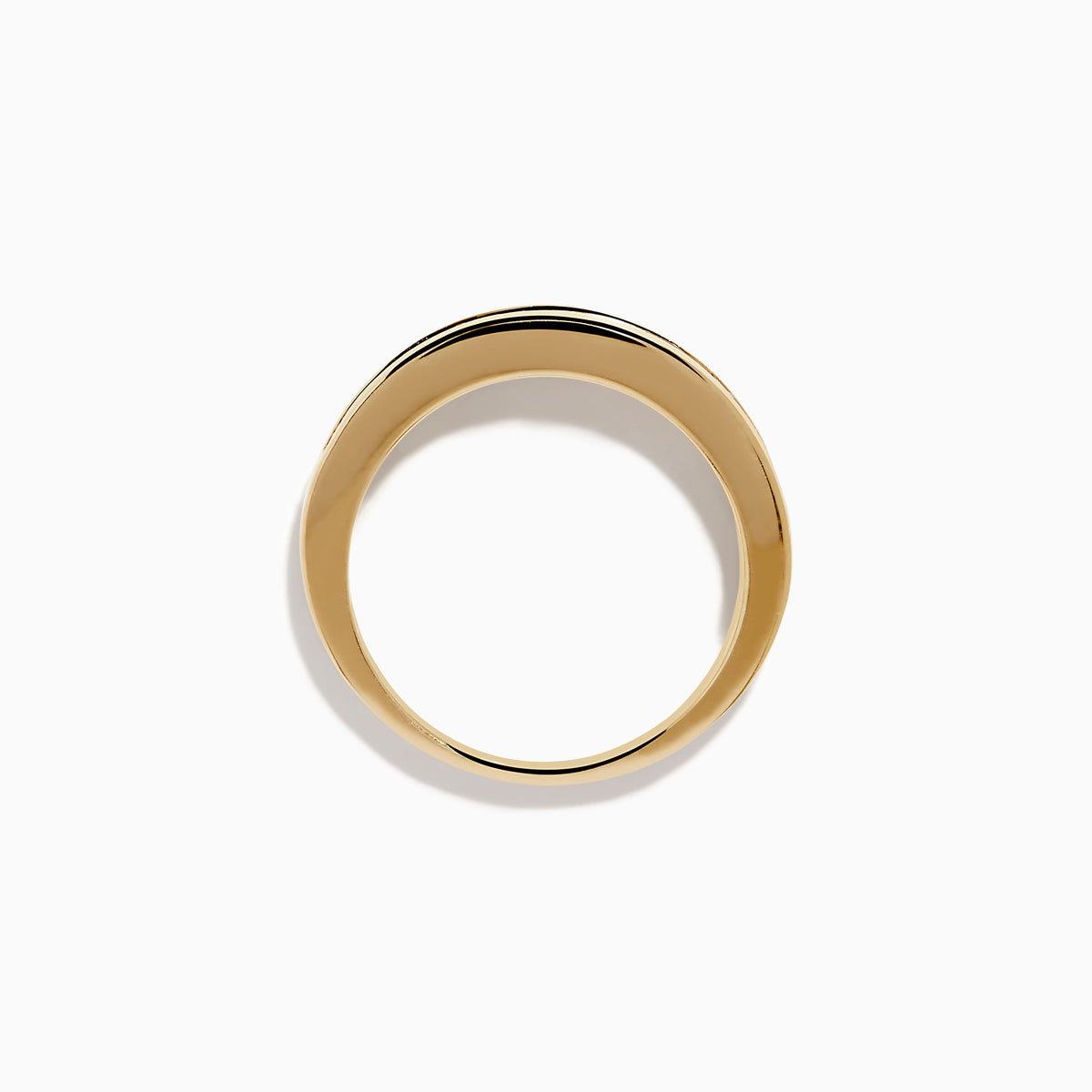 The Watercolors 14K Yellow Gold Multi Sapphire and Diamond Band features alternating green, pink, blue, and yellow sapphires with small diamonds on a plain white background, evoking the vibrant elegance of a sapphire band.