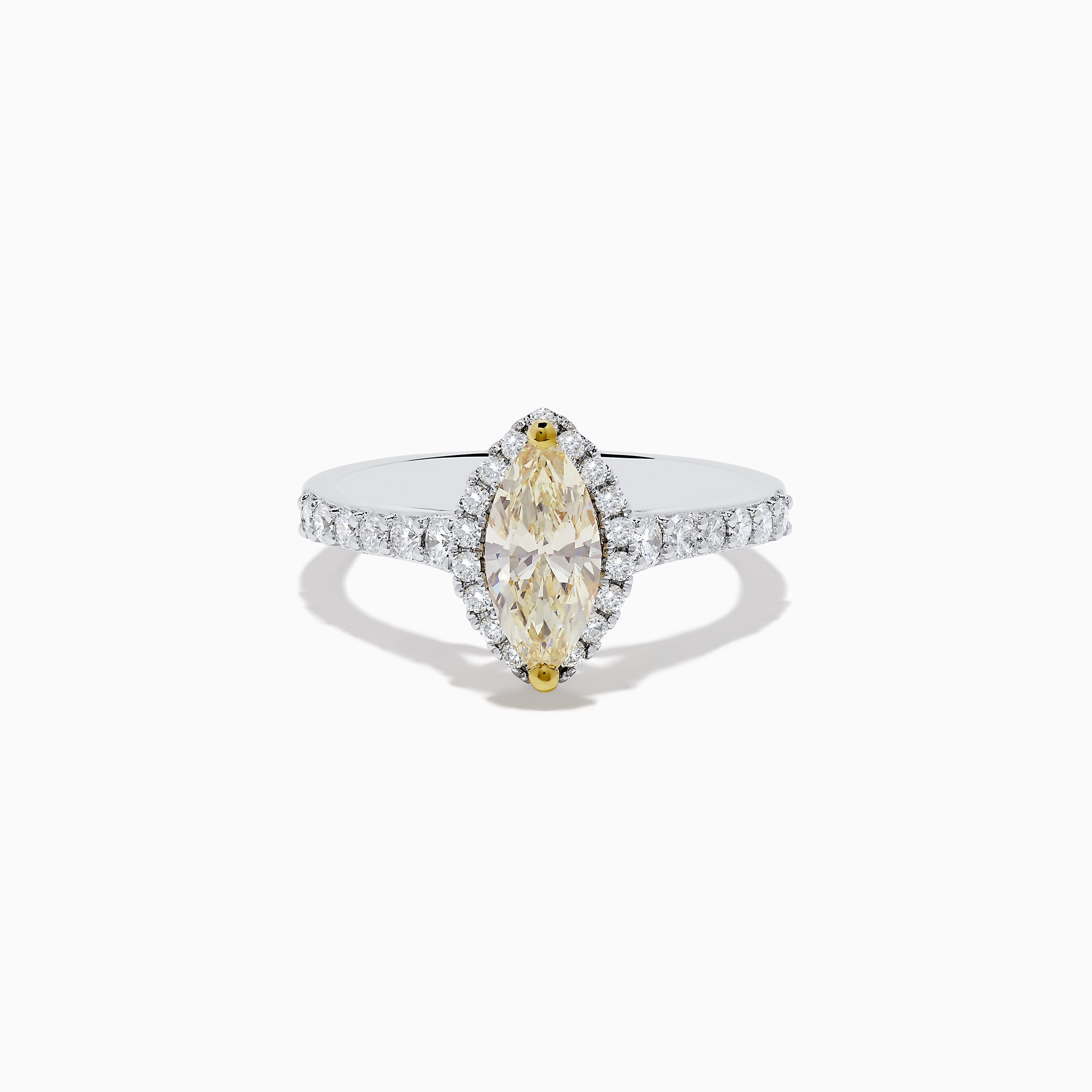 Effy Canare 18K Two-Tone Gold Yellow and White Diamond Ring