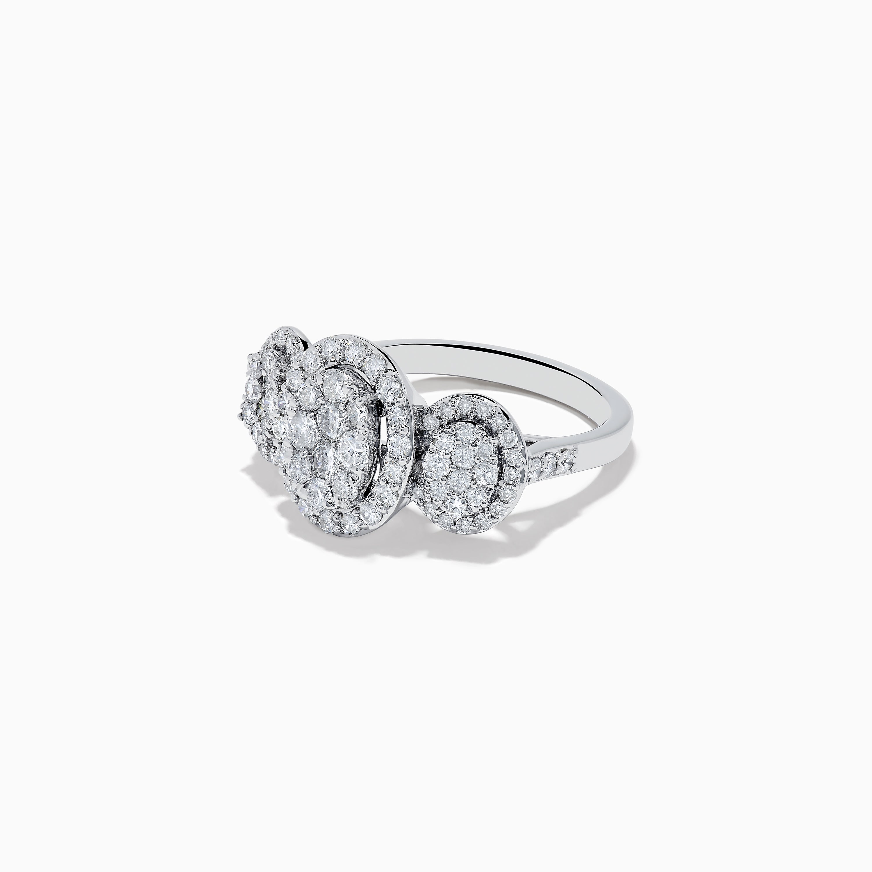 Effy Bouquet 14k White Gold Diamond Cluster Ring
