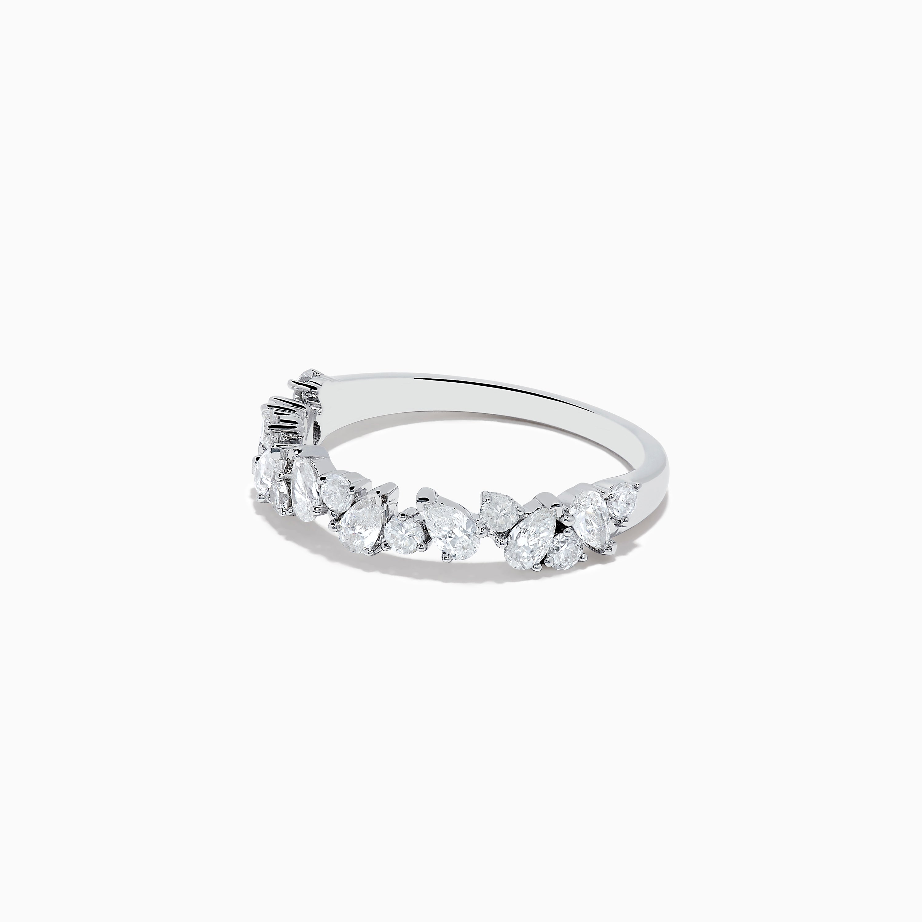 Effy Pave Classica 14K White Gold Diamond Ring