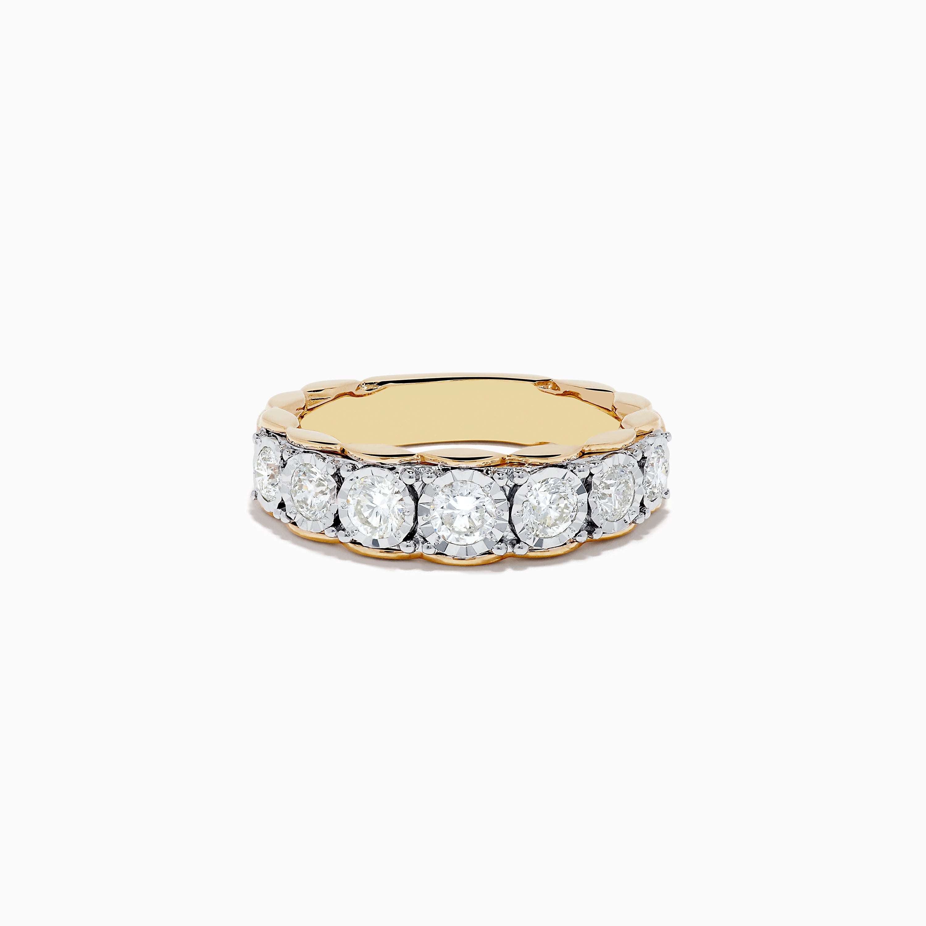 Effy Bouquet 14K Two-Tone Gold Diamond Ring