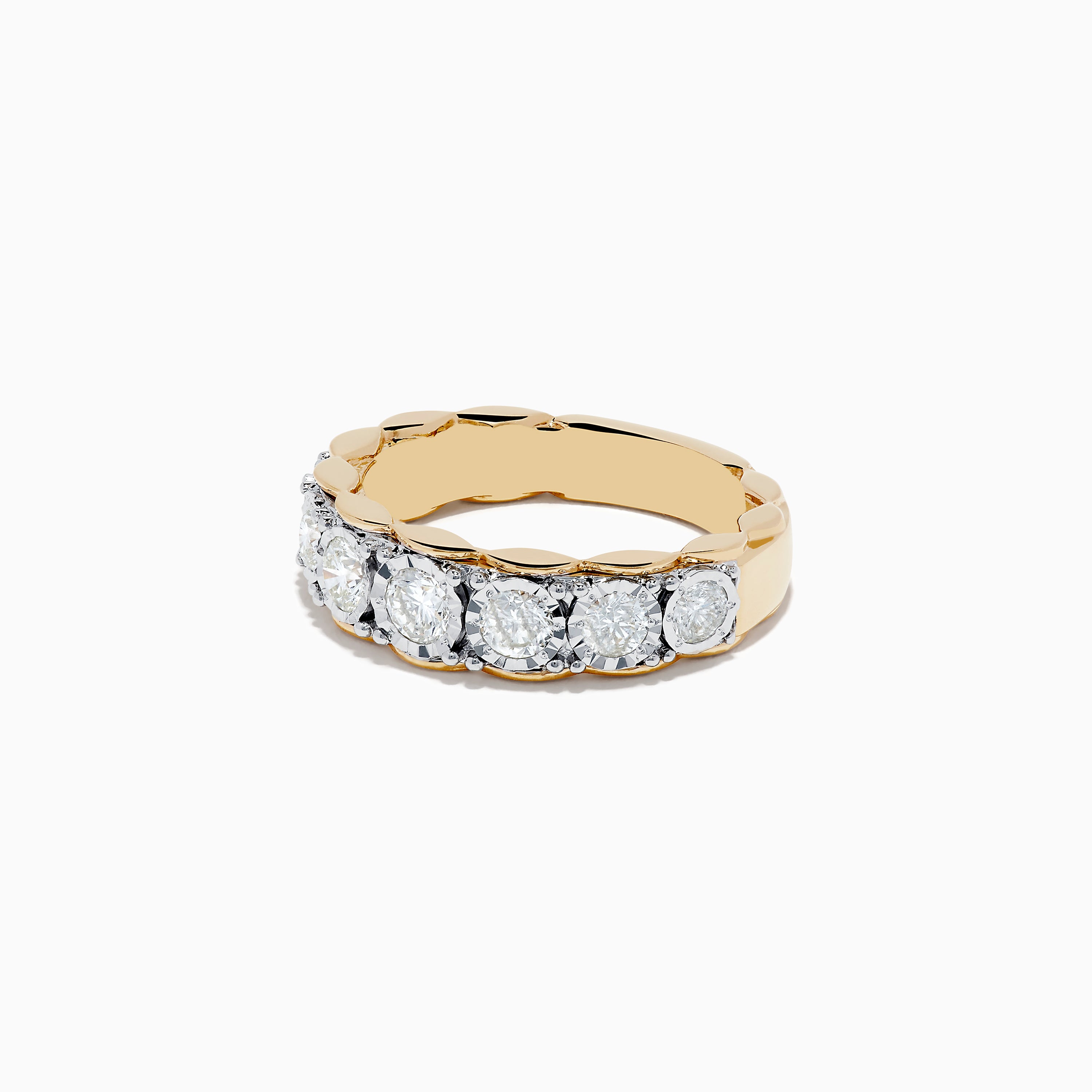 Effy Bouquet 14K Two-Tone Gold Diamond Ring