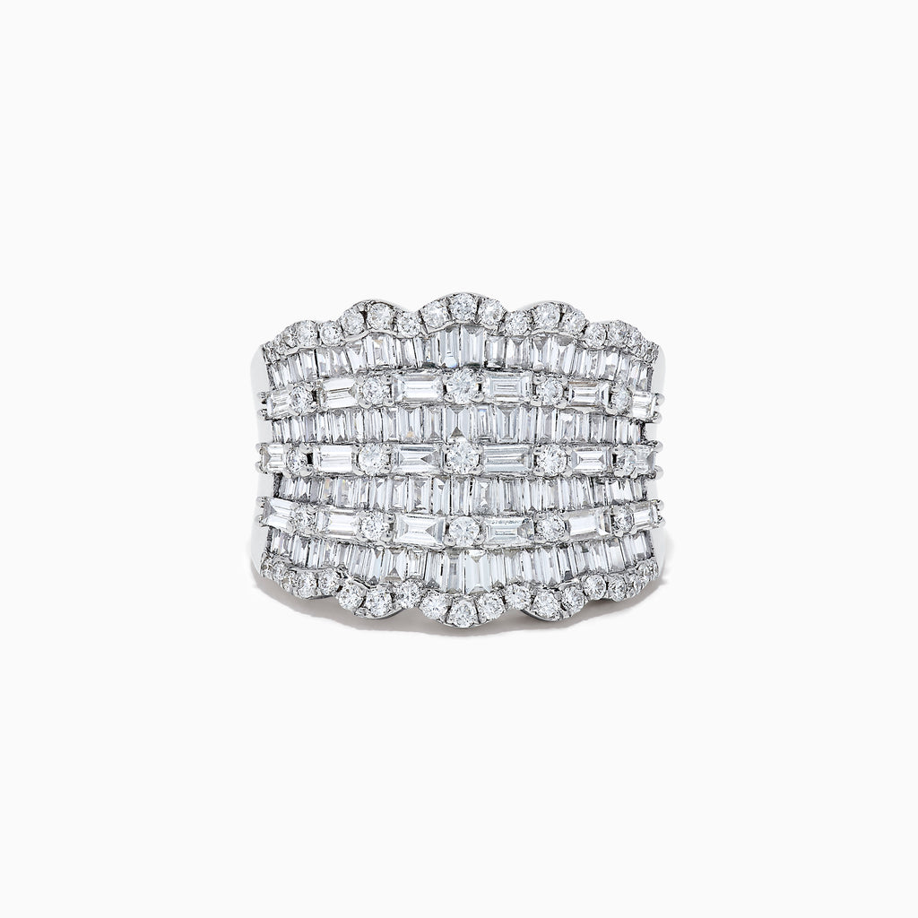Effy Classique 14k White Gold Diamond Ring