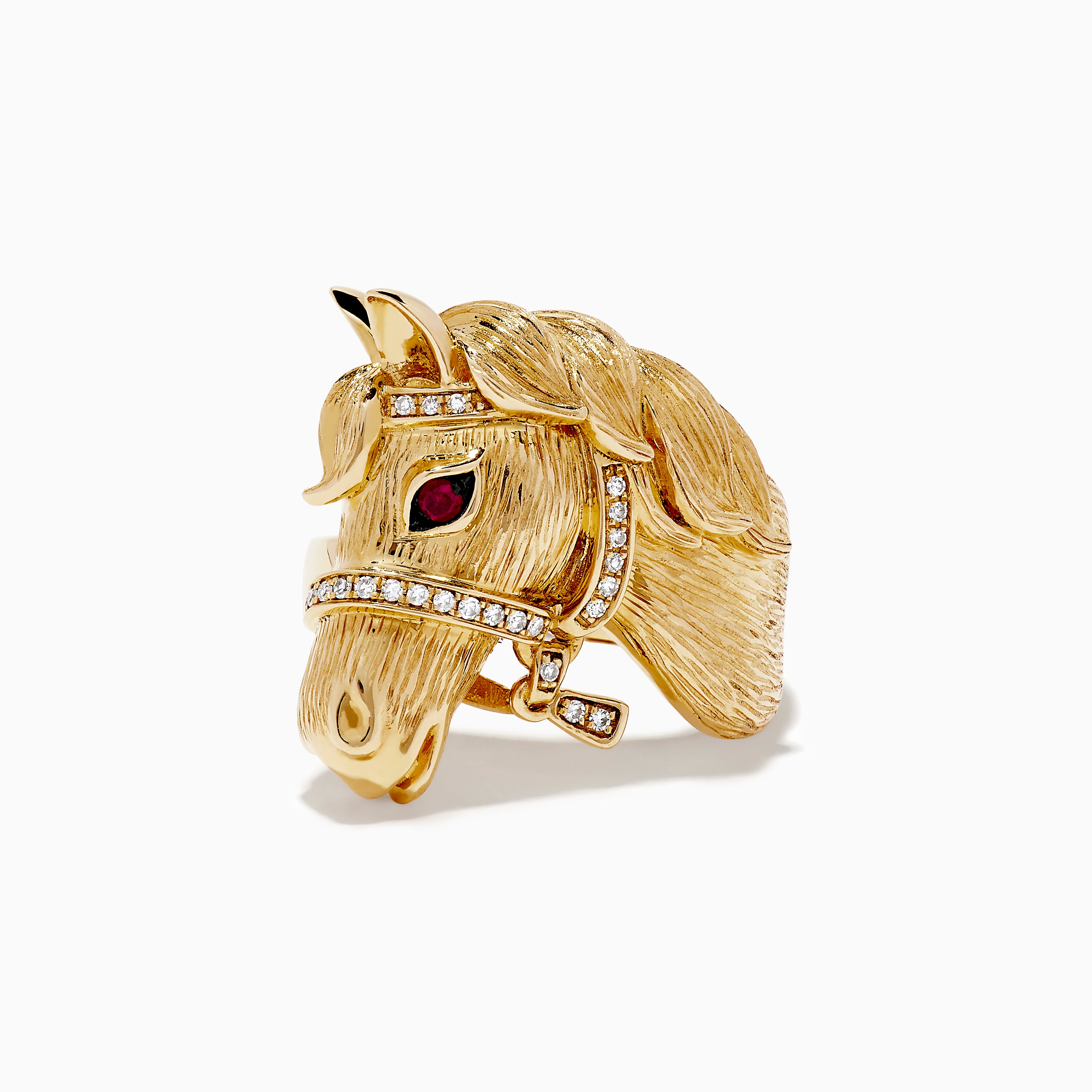Elegant Horse 22 KT Gold Ring for Gents