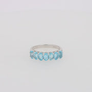 925 Sterling Silver Blue Topaz Ring, 1.95 TCW