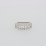 Classique 14K White Gold Diamond Band Ring, 1.55 TCW