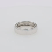 Men's 14K White Gold Diamond Ring, 0.74 TCW