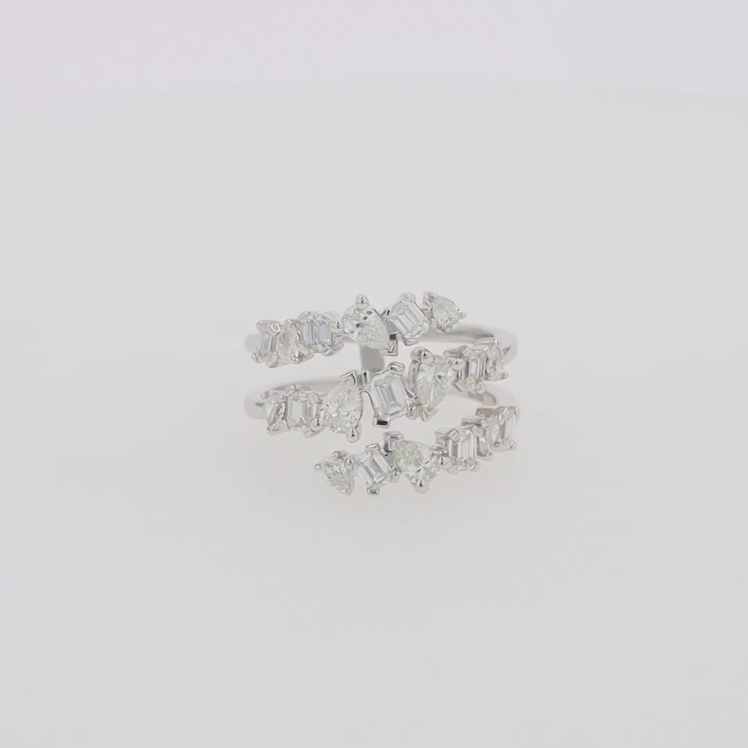 Translation missing: en.Pave Classica 14K White Gold Diamond Ring