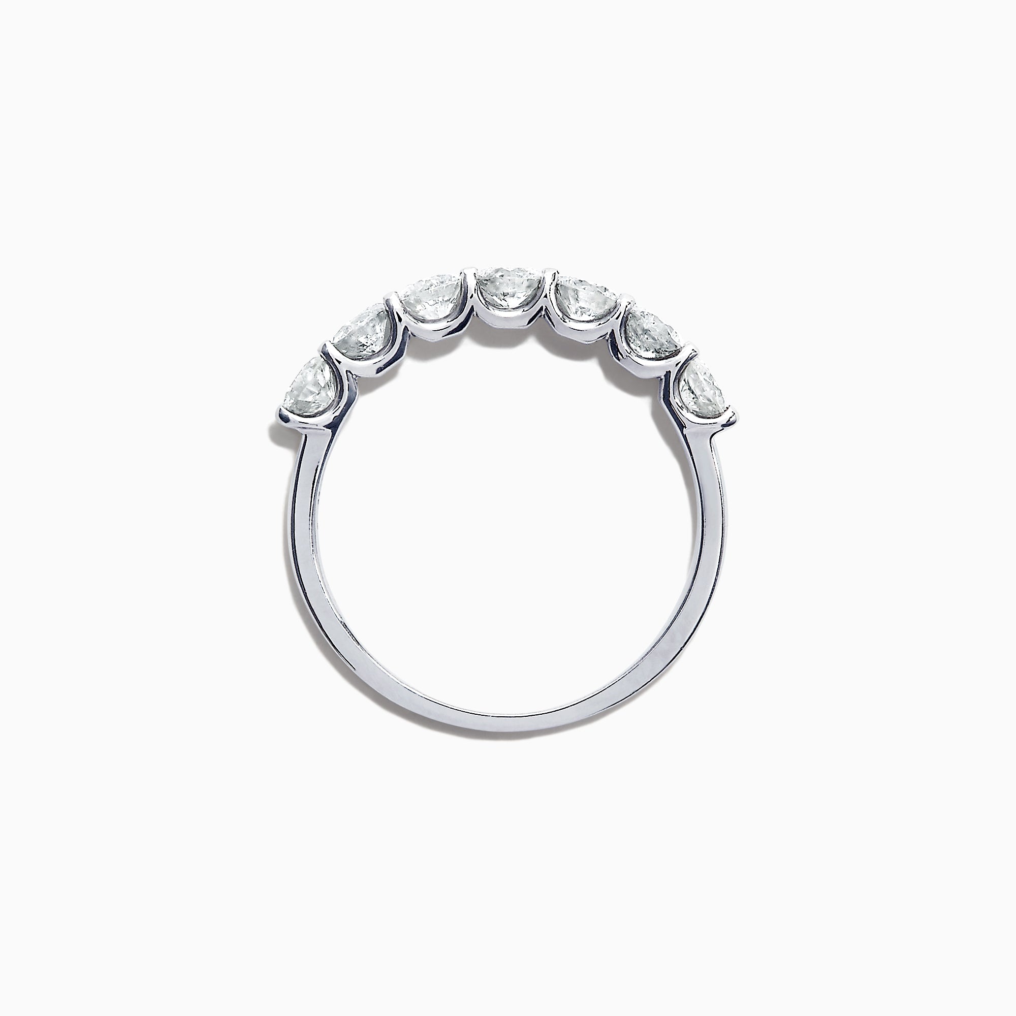 Effy Pave Classica 14K White Gold Diamond Band Ring, 1.03 TCW