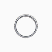 The Pave Classica 14K White Gold Diamond Band, 0.34 TCW, features a row of sparkling diamonds set along the band and is displayed against a plain white background.