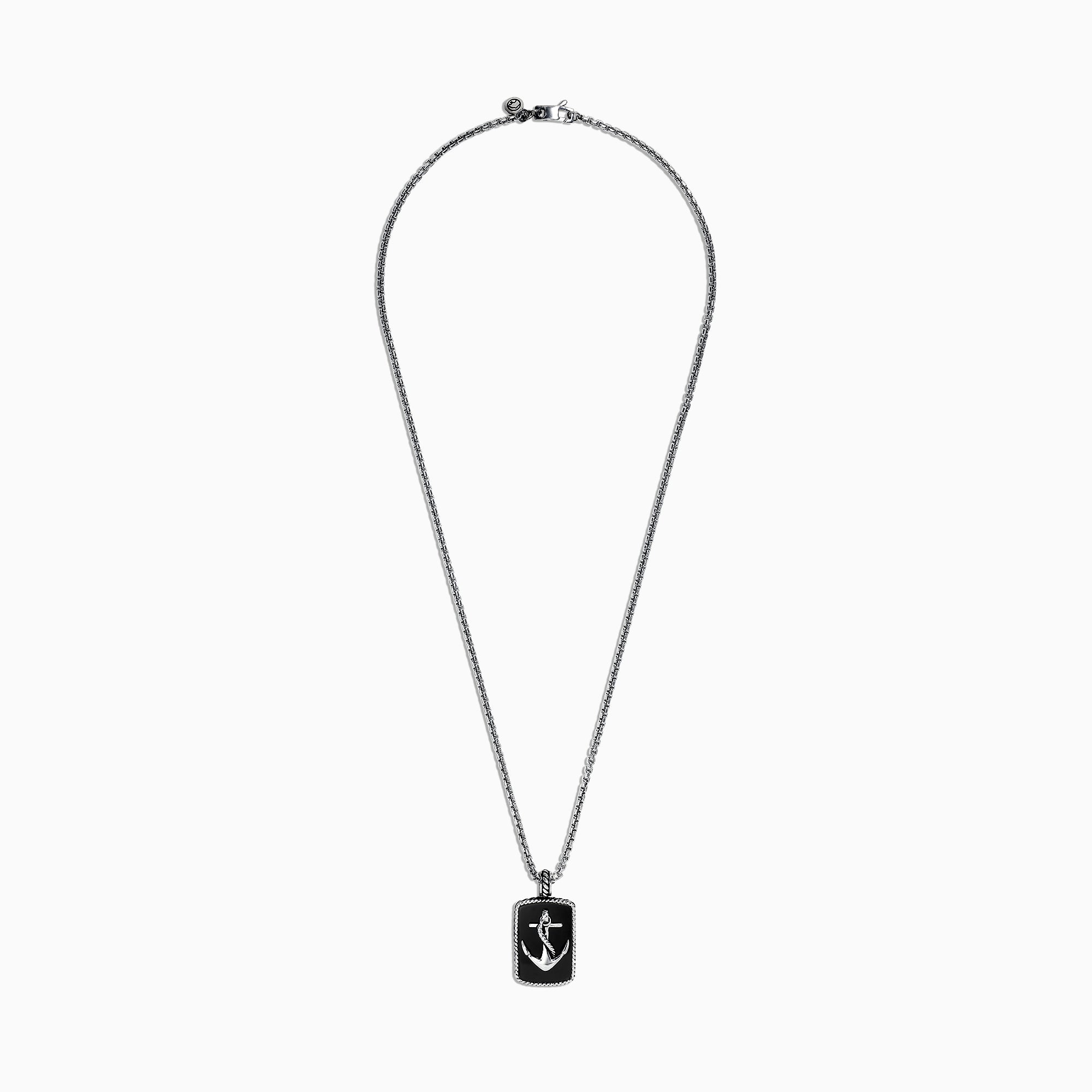 Buy Silver Plated Arrow Charm Men Necklace @ Best Price 999