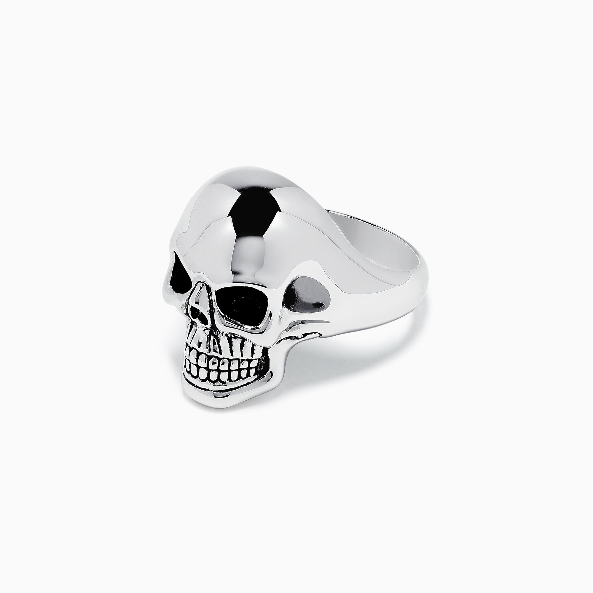 Oxidised Silver Iconic Skull Ring For Him – GIVA Jewellery