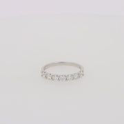 Pave Classica 14K White Gold Diamond Band 1.03 TCW