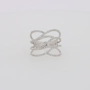 Pave Classica 14K White Gold Diamond Fashion Ring, 0.43 TCW