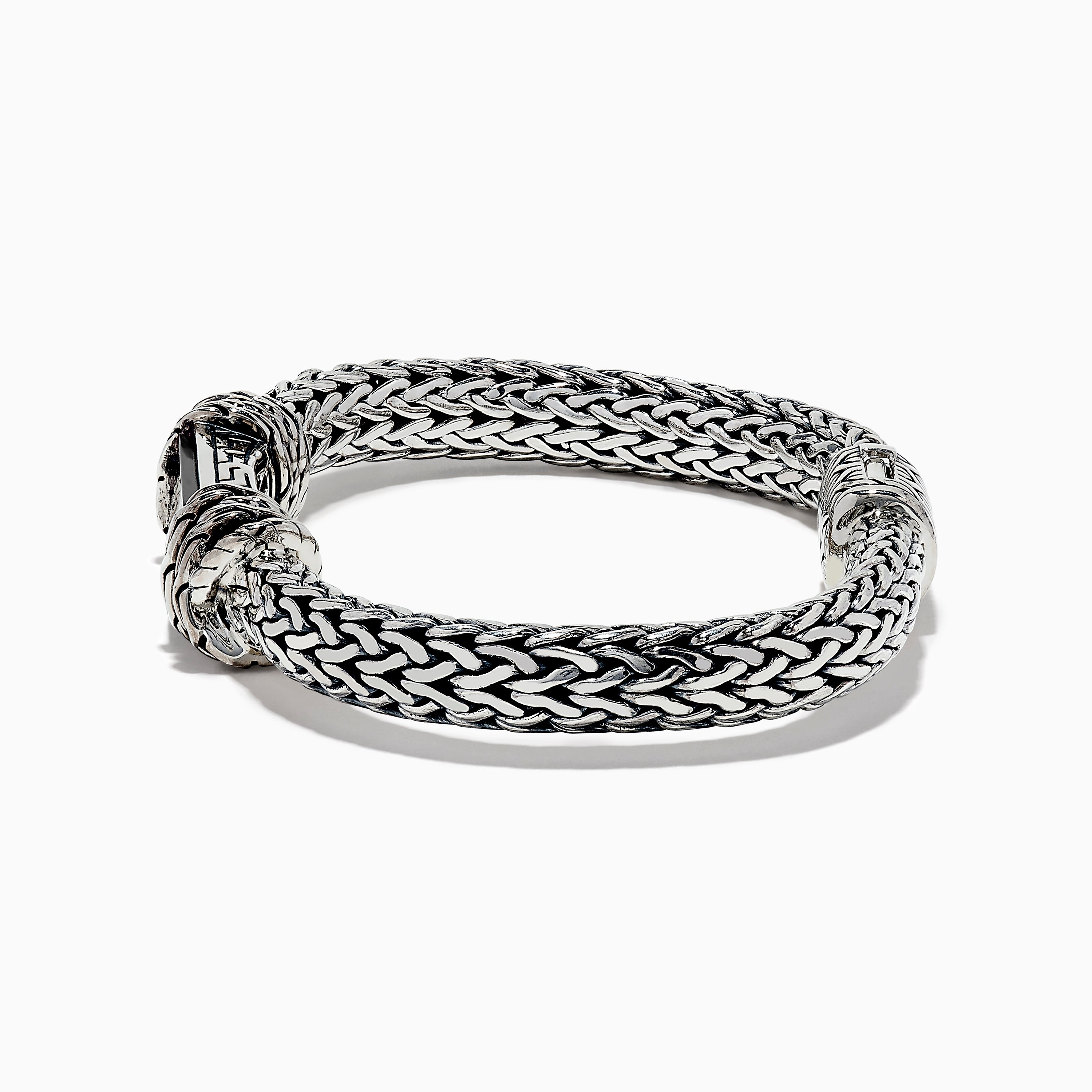 Effy Men's 925 Sterling Silver Onyx Bracelet | effyjewelry.com