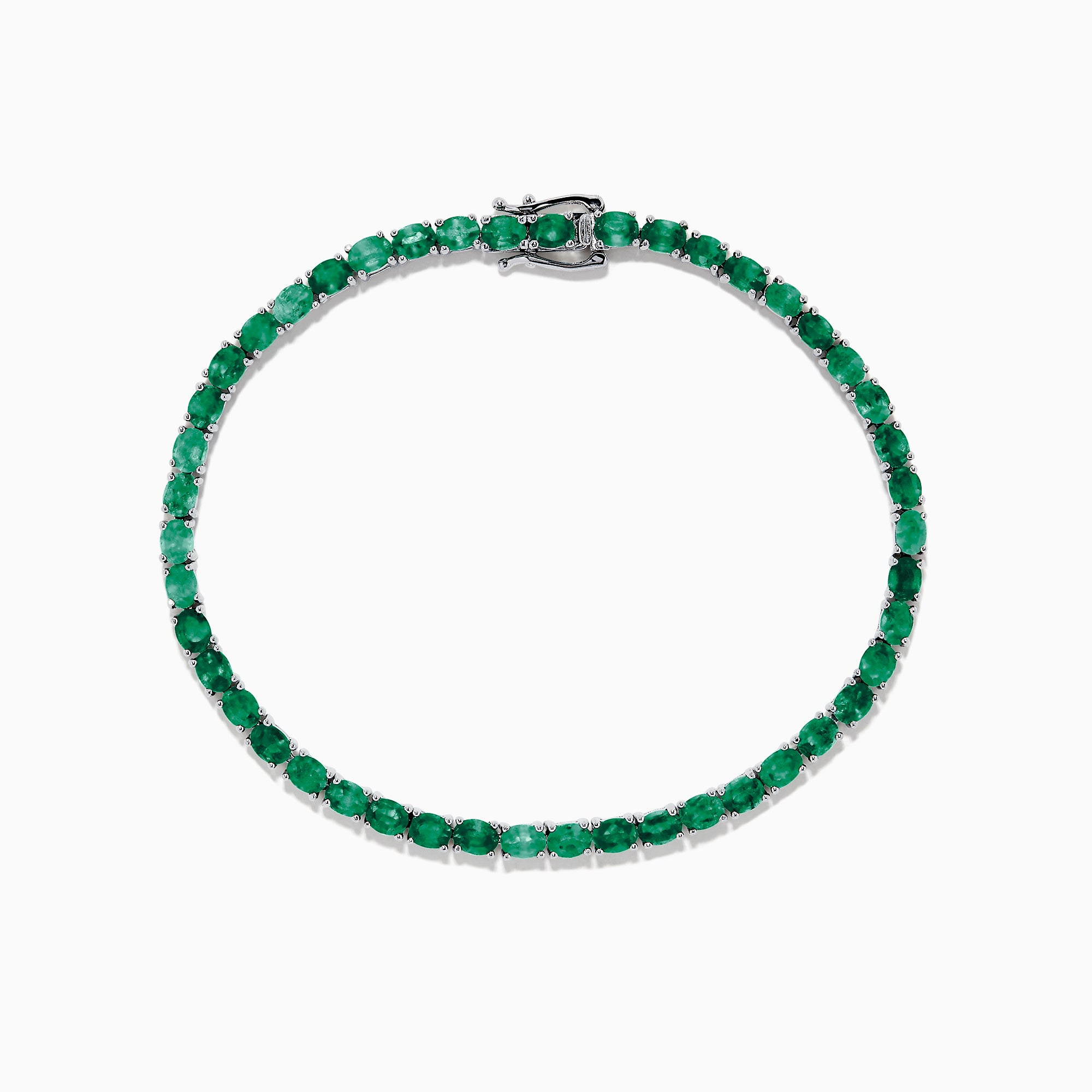 Heart Tennis Bracelet Heart Shape Emerald Green CZ Solid 925 Sterling –  Blue Apple Jewelry