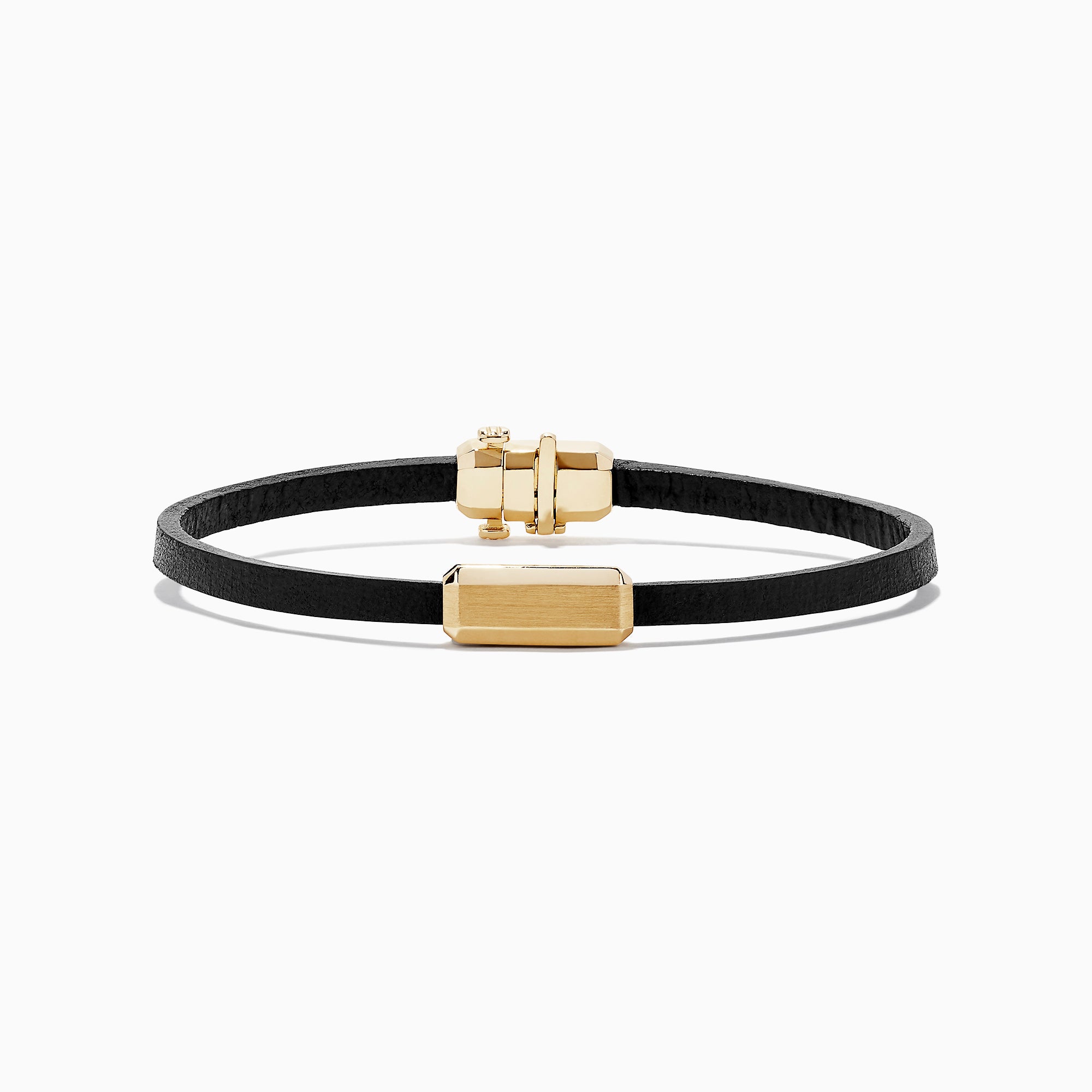 Braided Black Leather Bracelet for Men, Boys (SJ_3547) – Shining Jewel