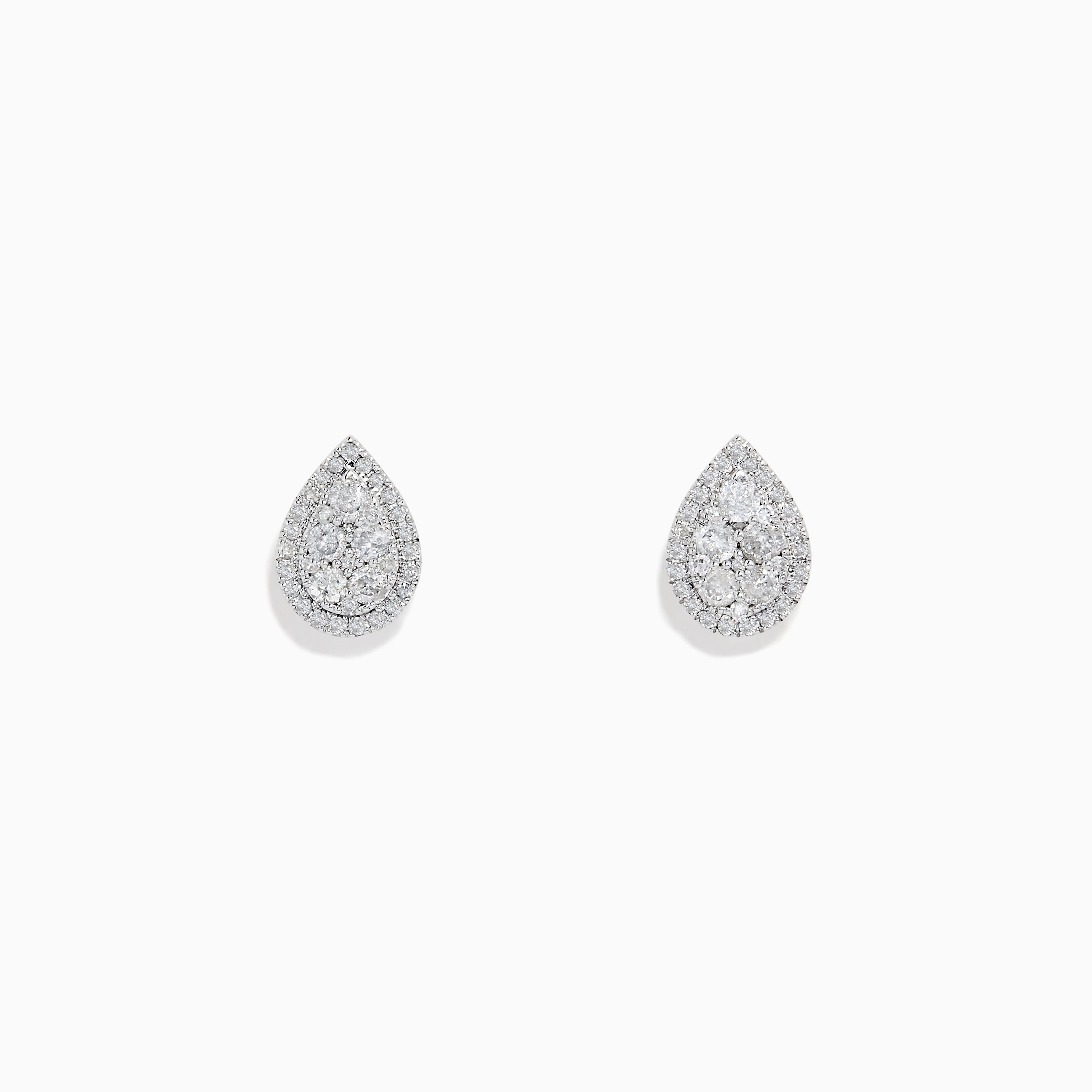 Effy sterling silver diamond earrings Clearance