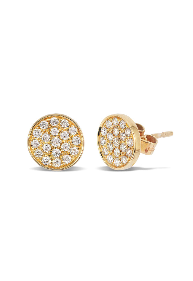 Effy D'Oro 14K Yellow Gold Diamond Earrings, 0.38 TCW