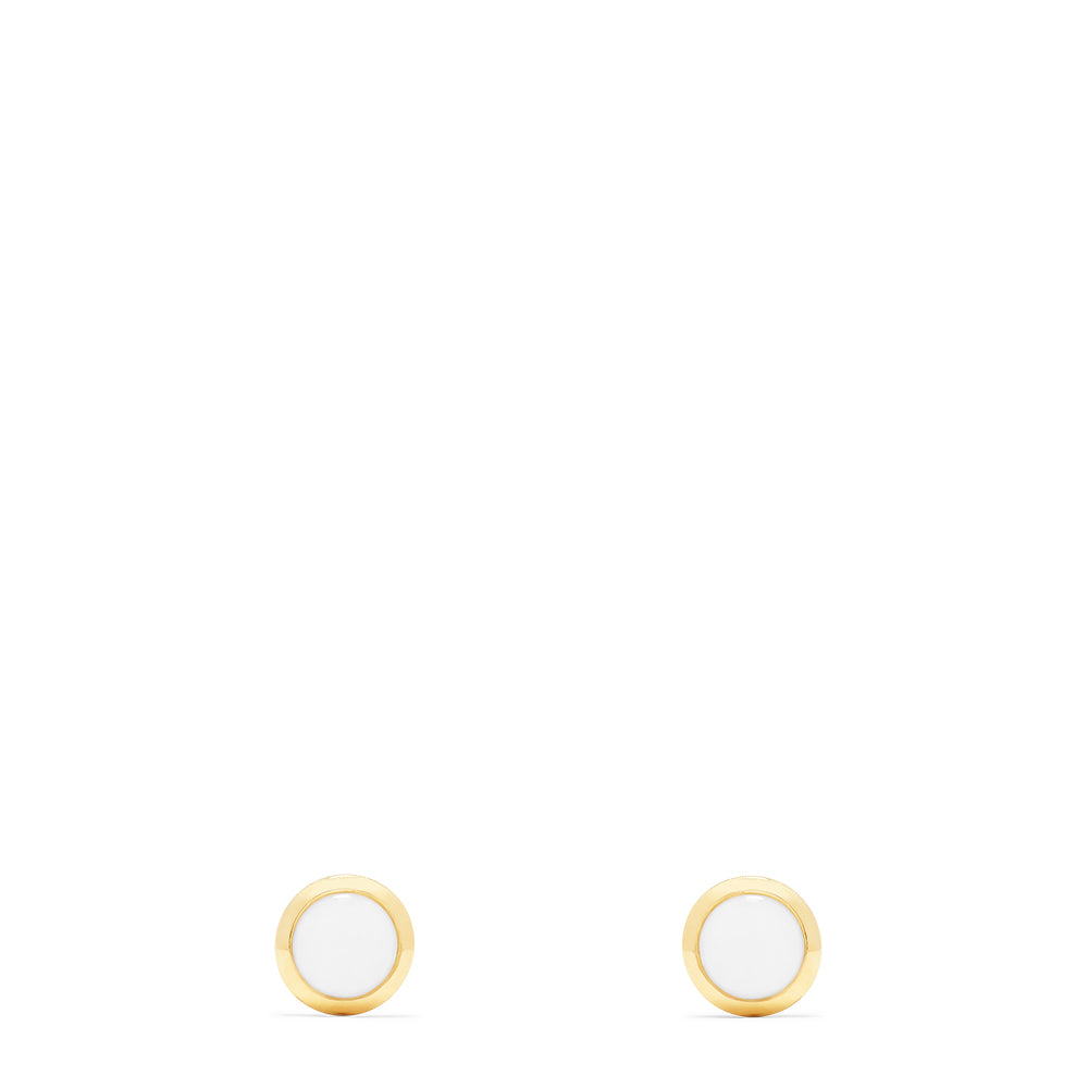 Effy Aurora 14K Yellow Gold Opal Stud Earrings, 0.75 TCW