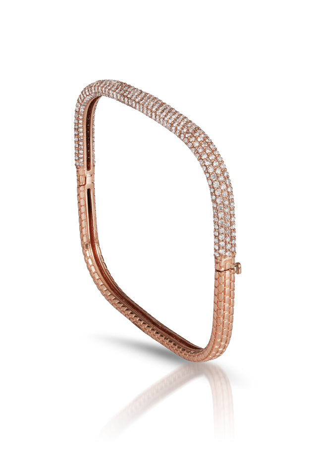 9 Ctw Square Shape Round Cut Diamond Tennis Bracelet in 14K | Becker's  Jewelers | Burlington, IA