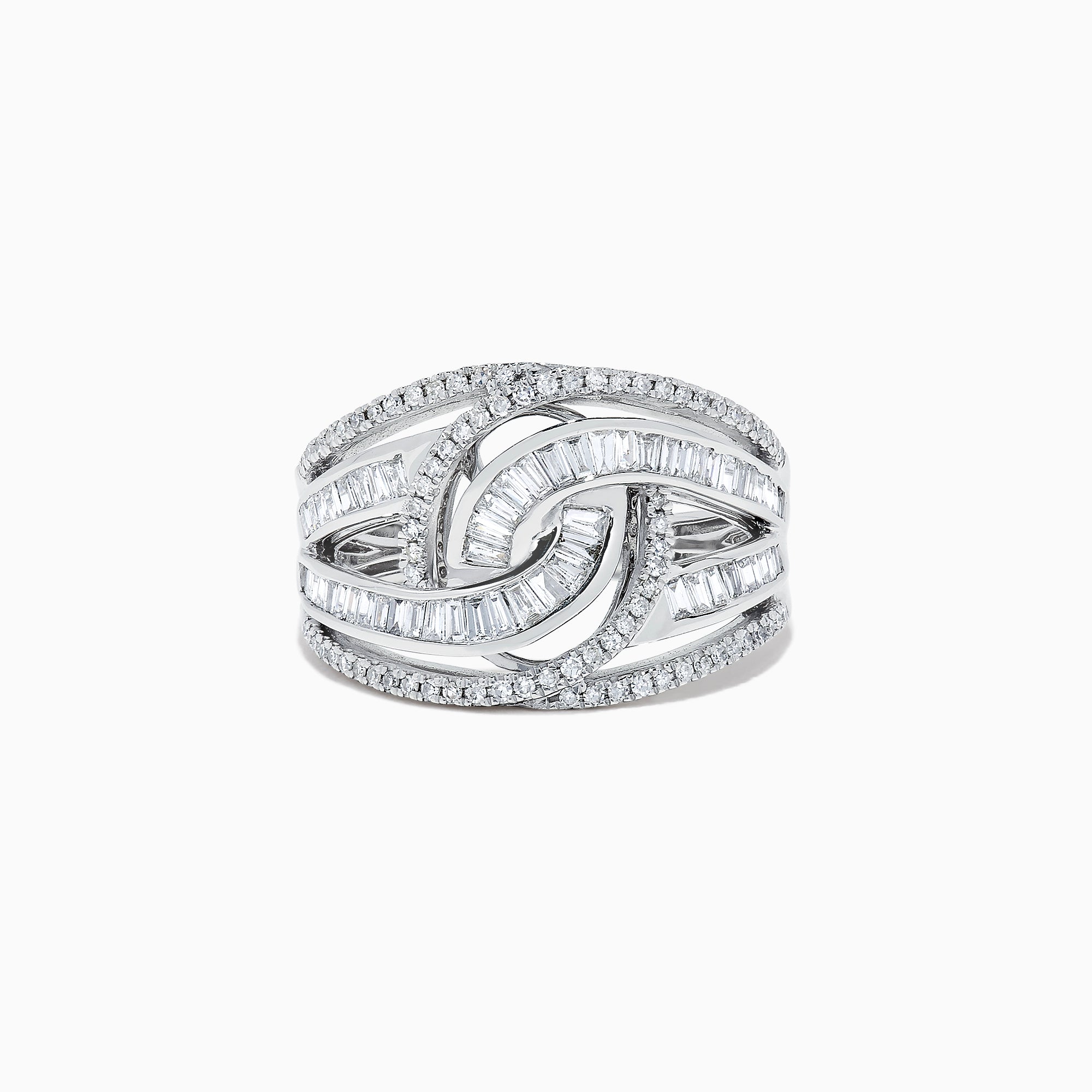 Effy Classique 14K White Gold Diamond Ring, 0.81 TCW
