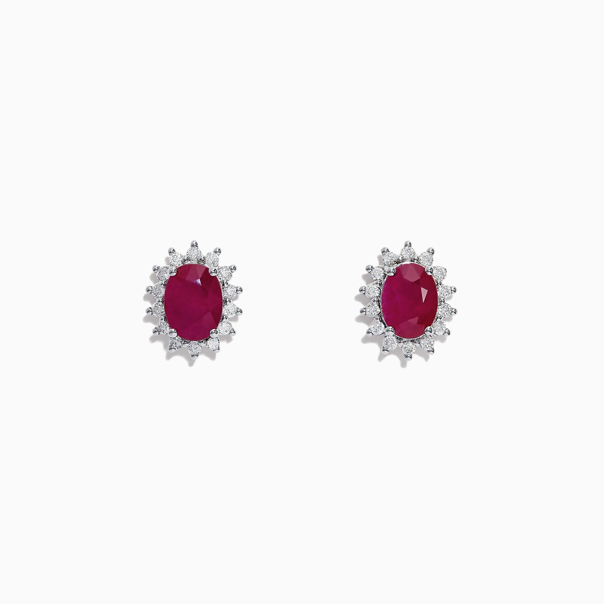 Effy ruby diamond earrings Clearance
