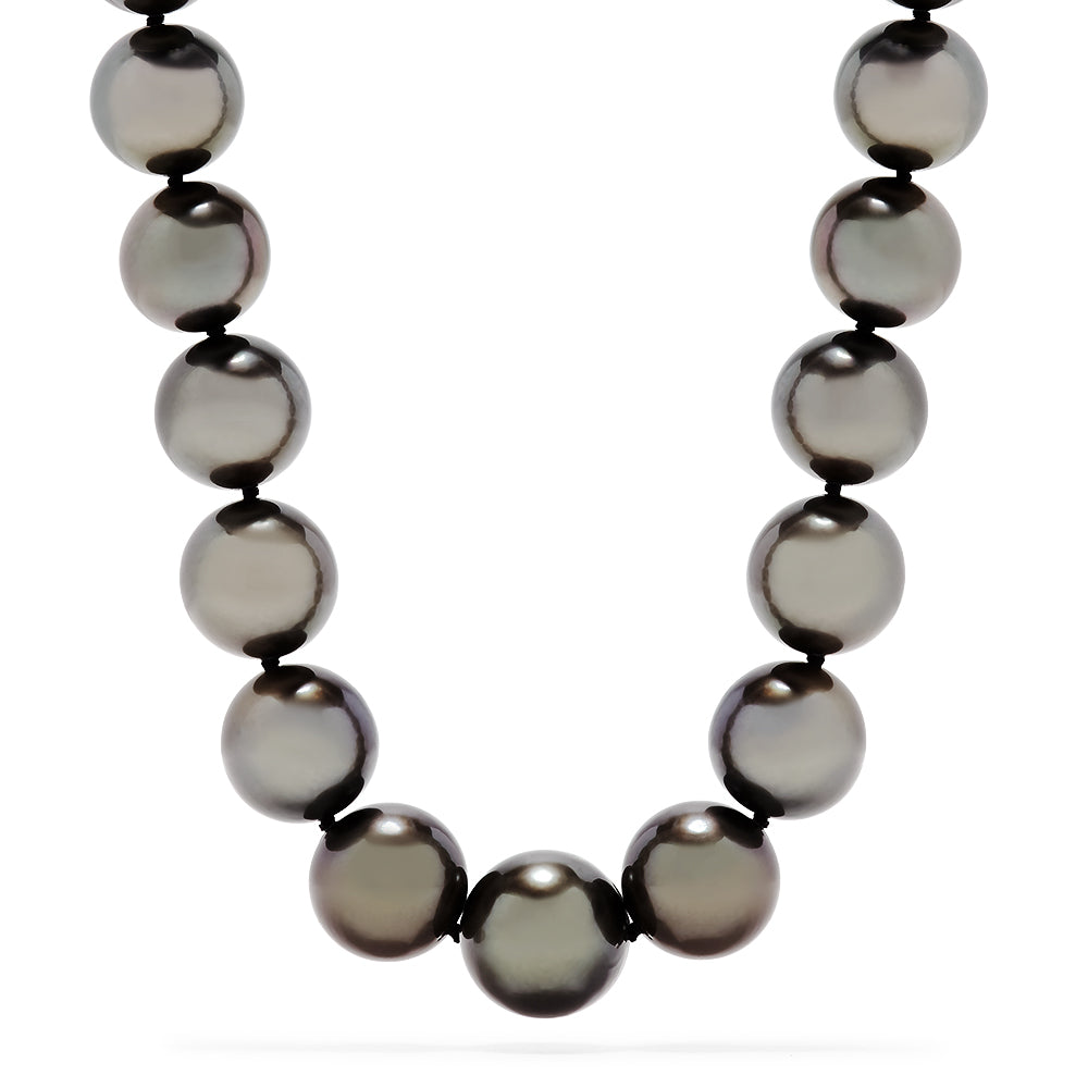 Effy 14K White Gold Cultured Tahitian Pearl Necklace